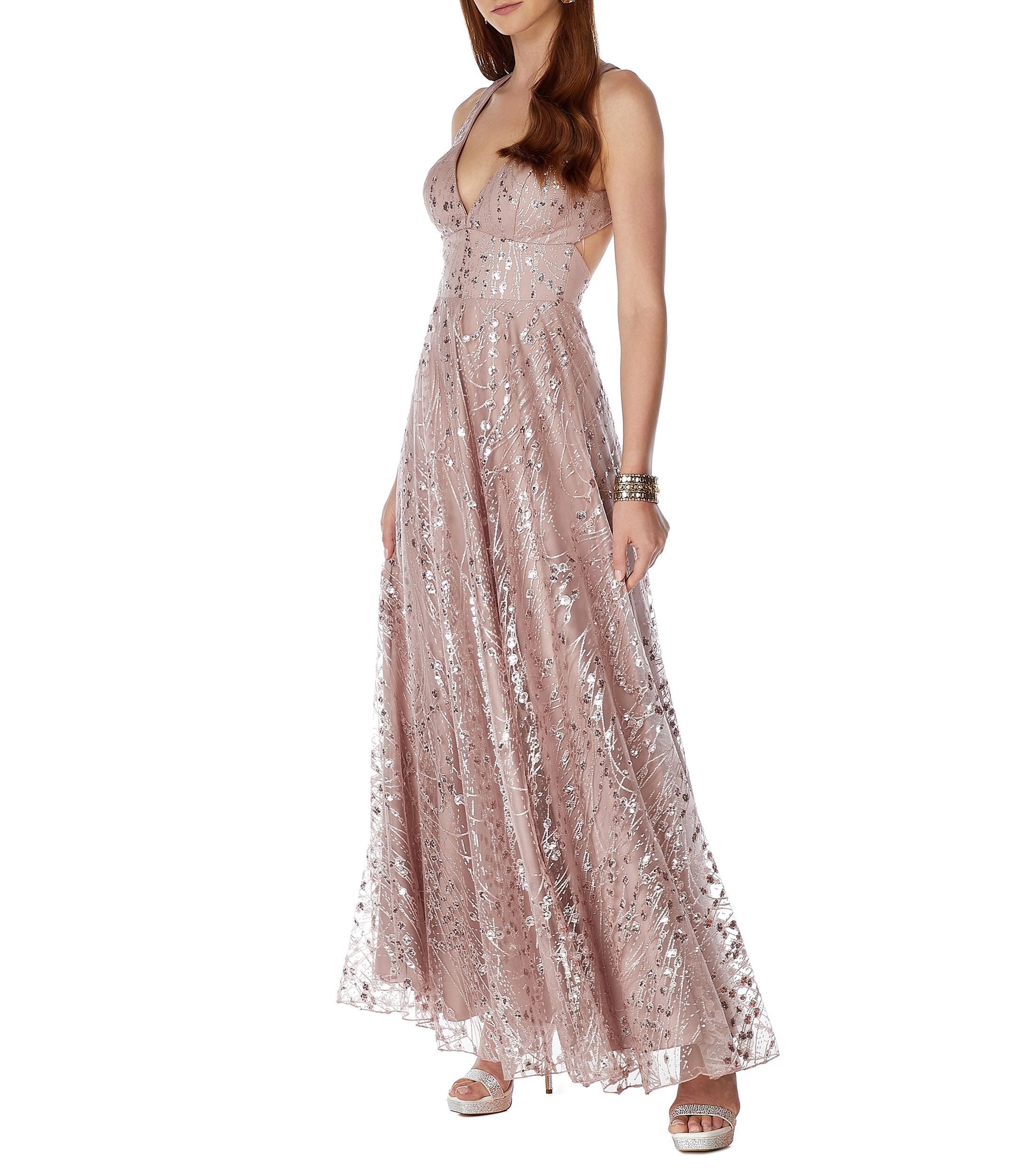 vestidos largos en palacio de hierro