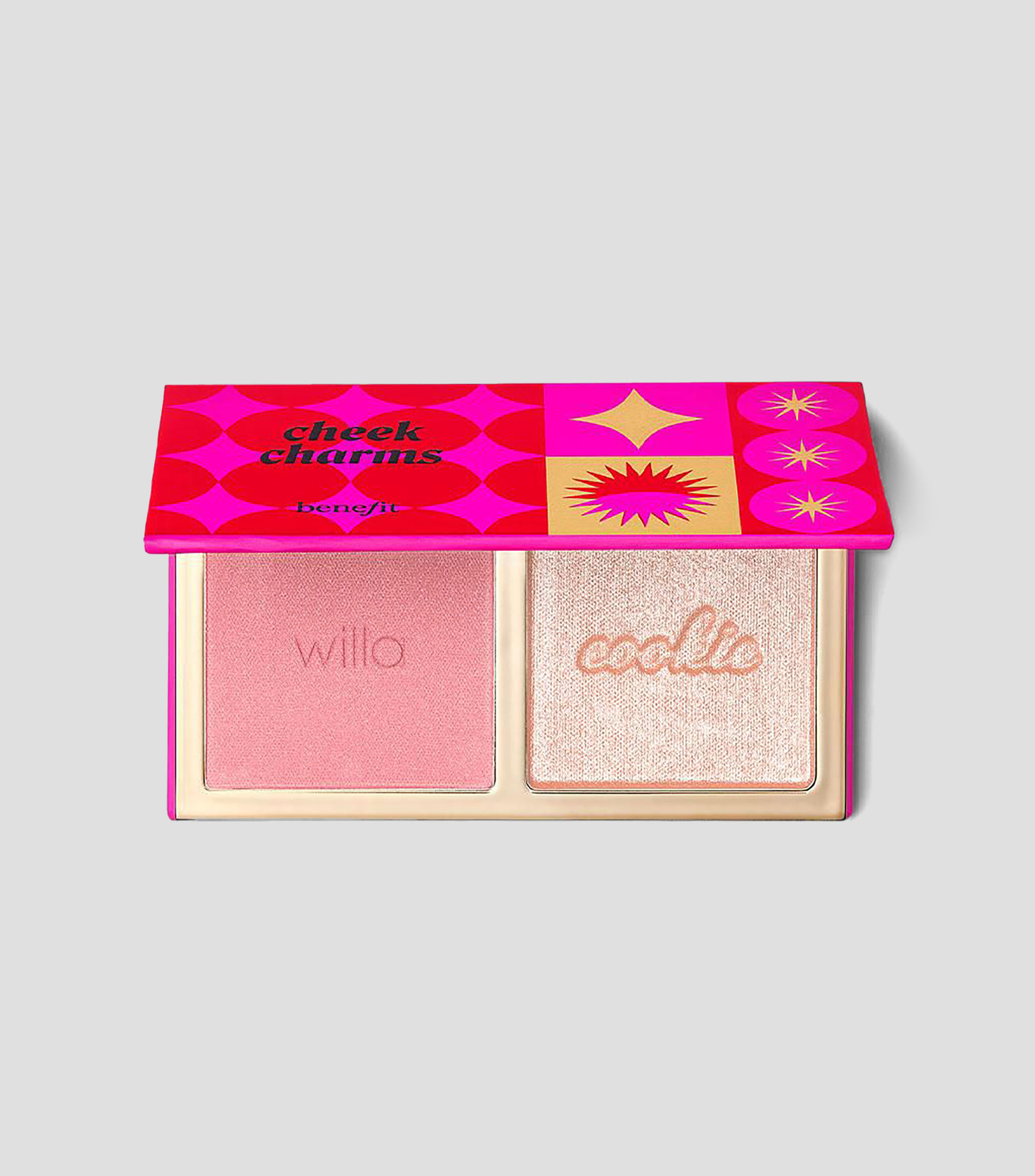Paleta de blush e iluminador Cheek Charms Edición Limitada, 6.5 gr