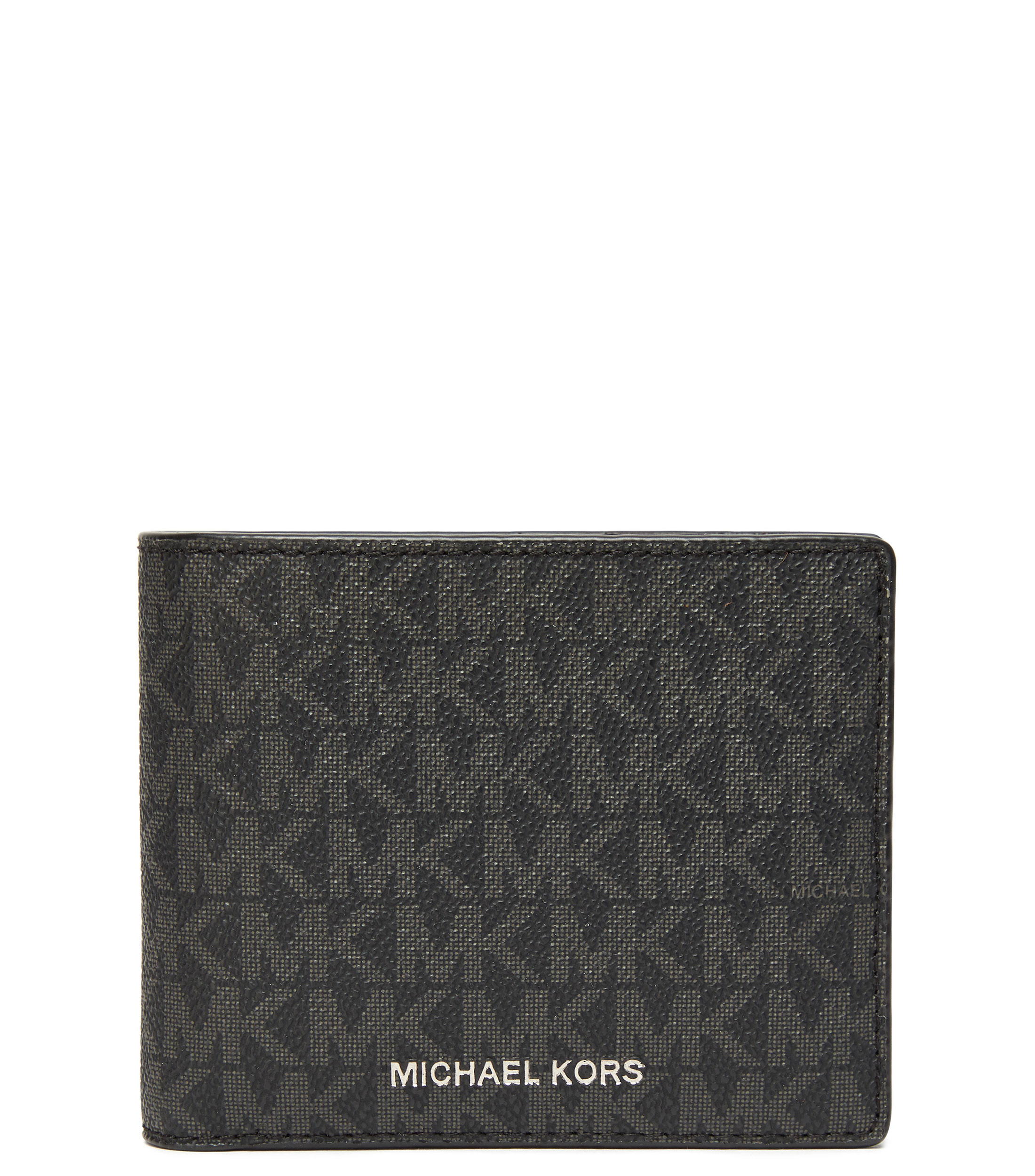 Cartera bifold negro Passcase monogram Hombre