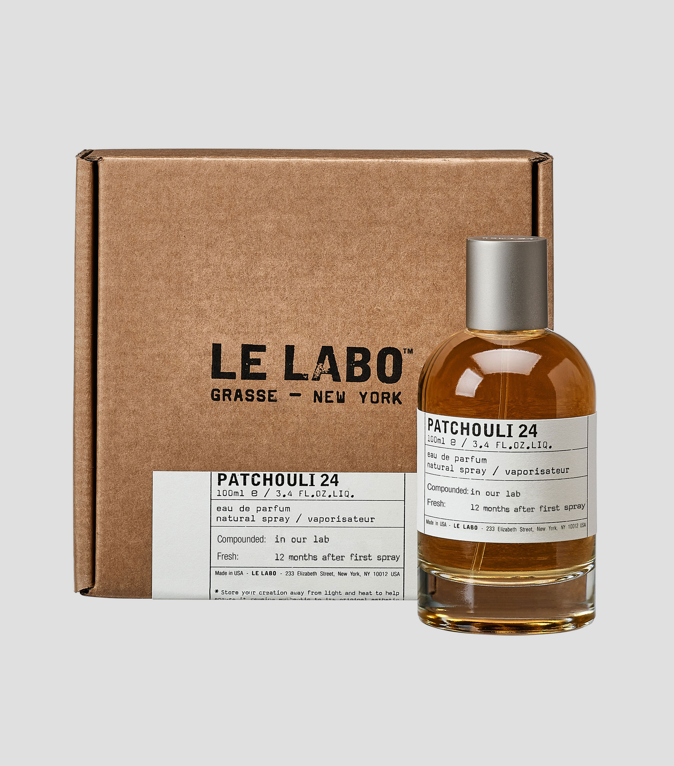 Perfume Patchouli 24, Eau de Parfum 100 ml Unisex
