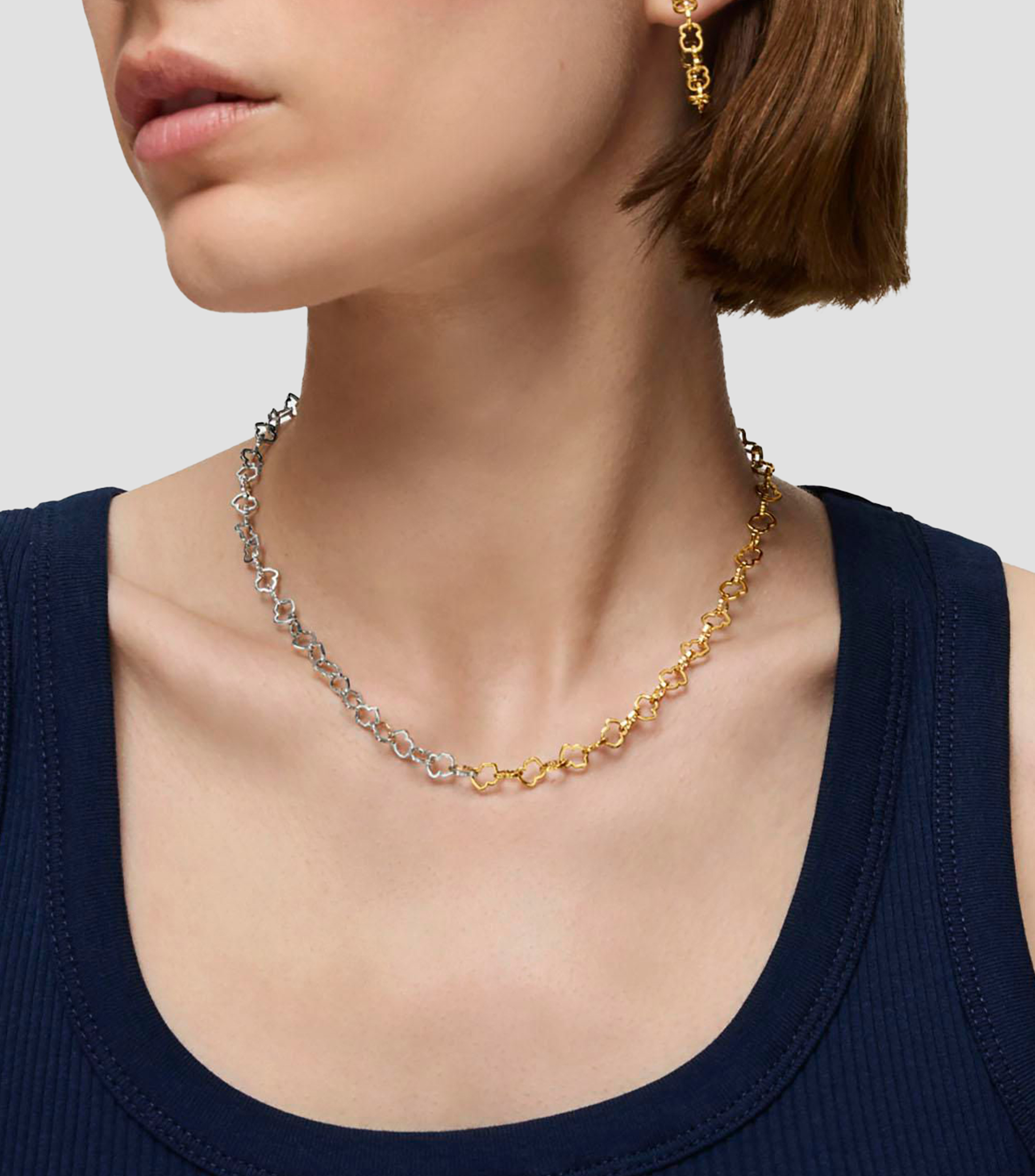 Gargantilla Carrusel en plata Mujer