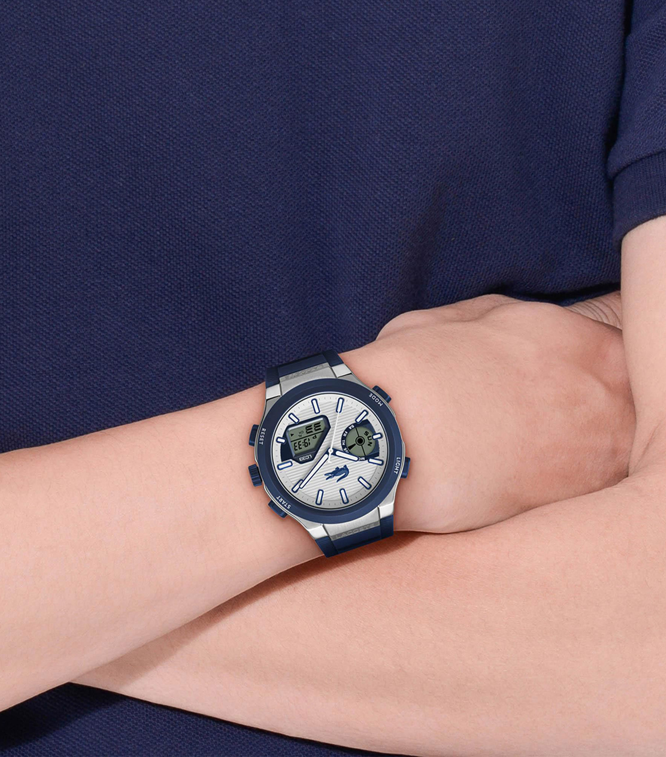 Reloj para Hombre LC33 deportivo, Azul