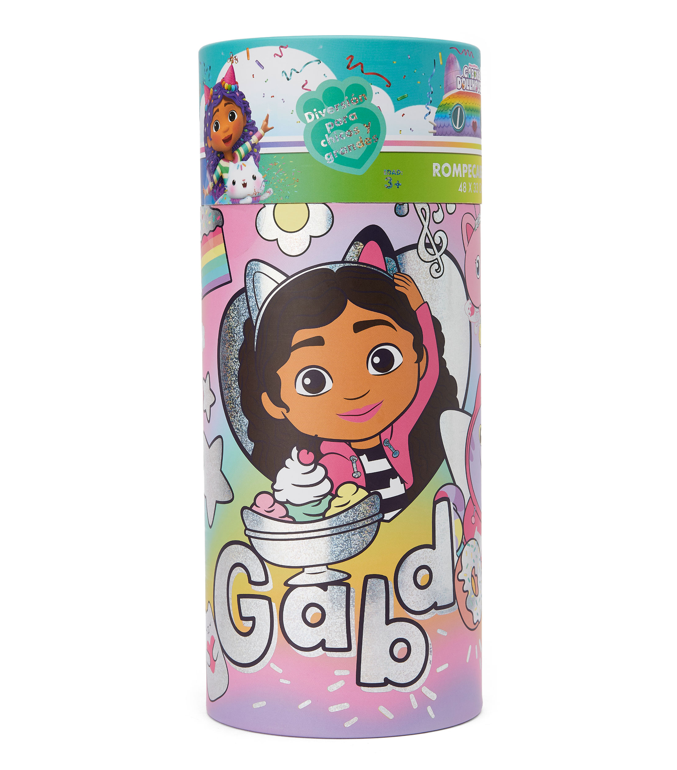Novelty: Rompecabezas Infantil Gabby's Dollhouse en Cilindro | El ...
