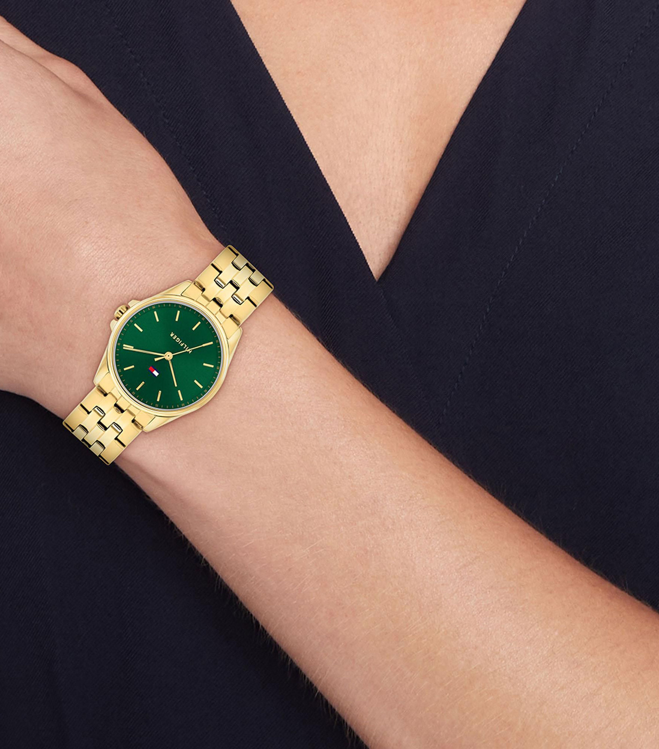 Reloj para mujer Jade Casual, Dorado