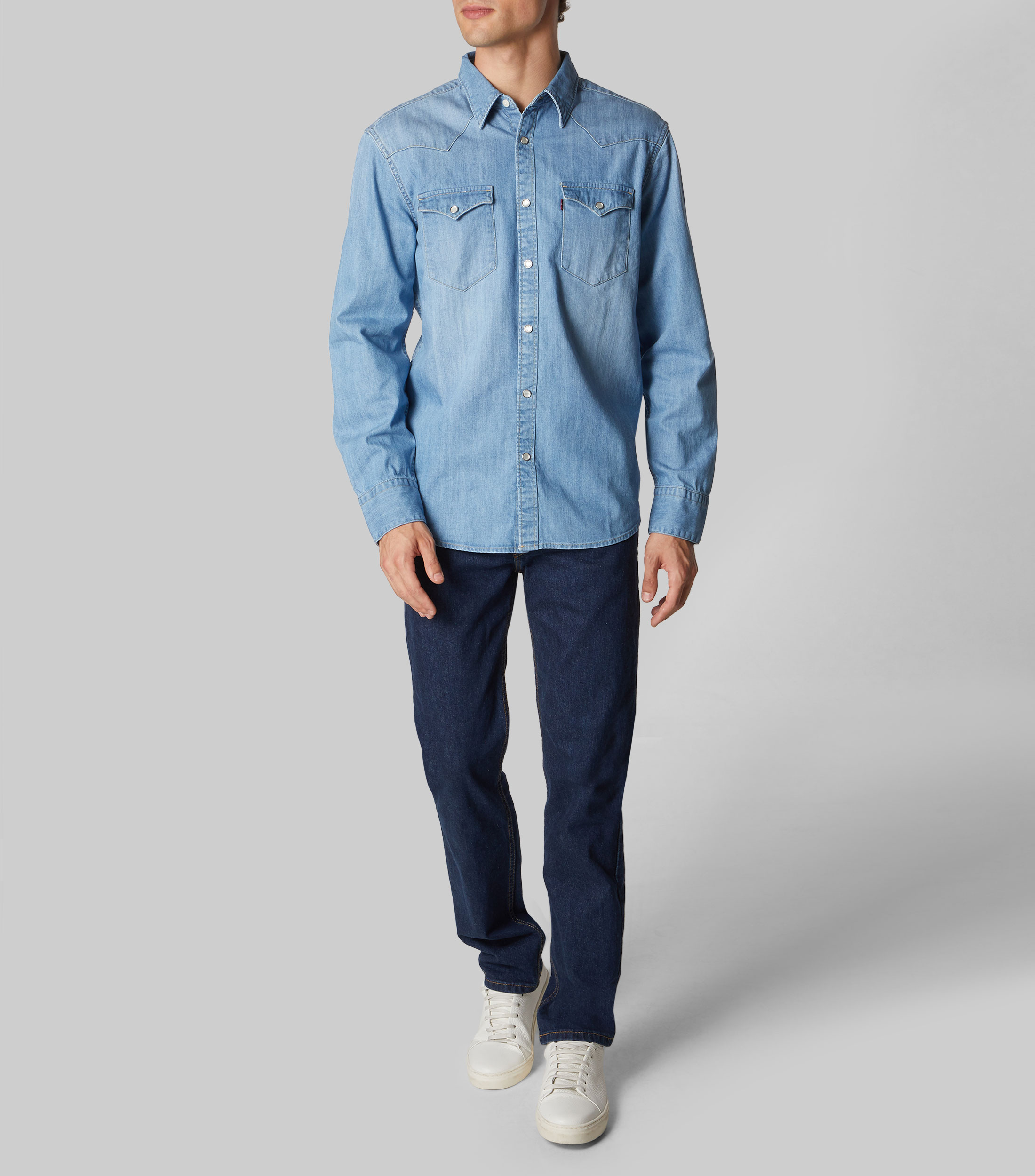 Camisa Manga Larga Hombre