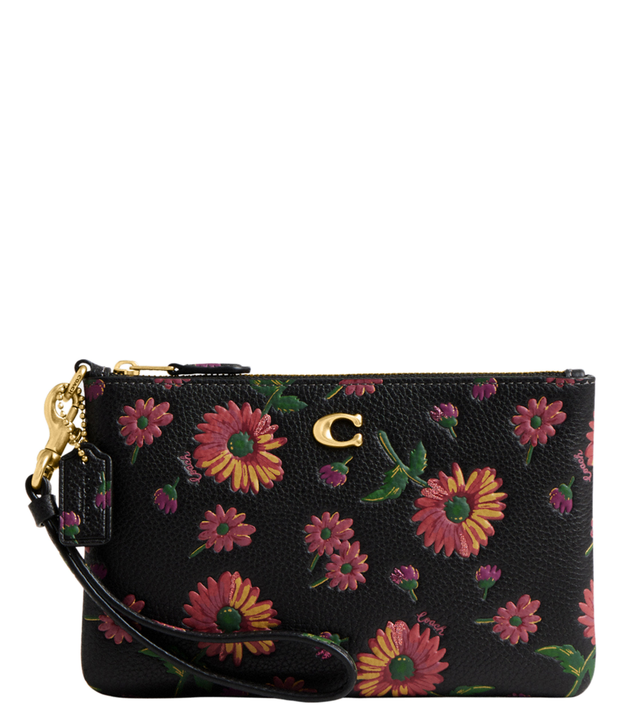 Cartera GG Emblem Con Dos Pliegues En Piel Marrón Y Negra Con GG