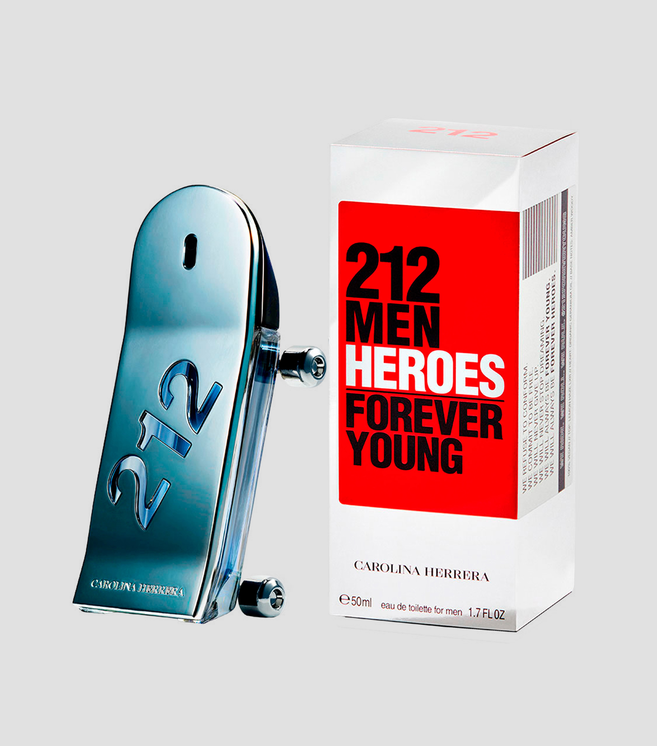 Perfume, 212 Heroes Eau de Toilette, 50 ml Hombre