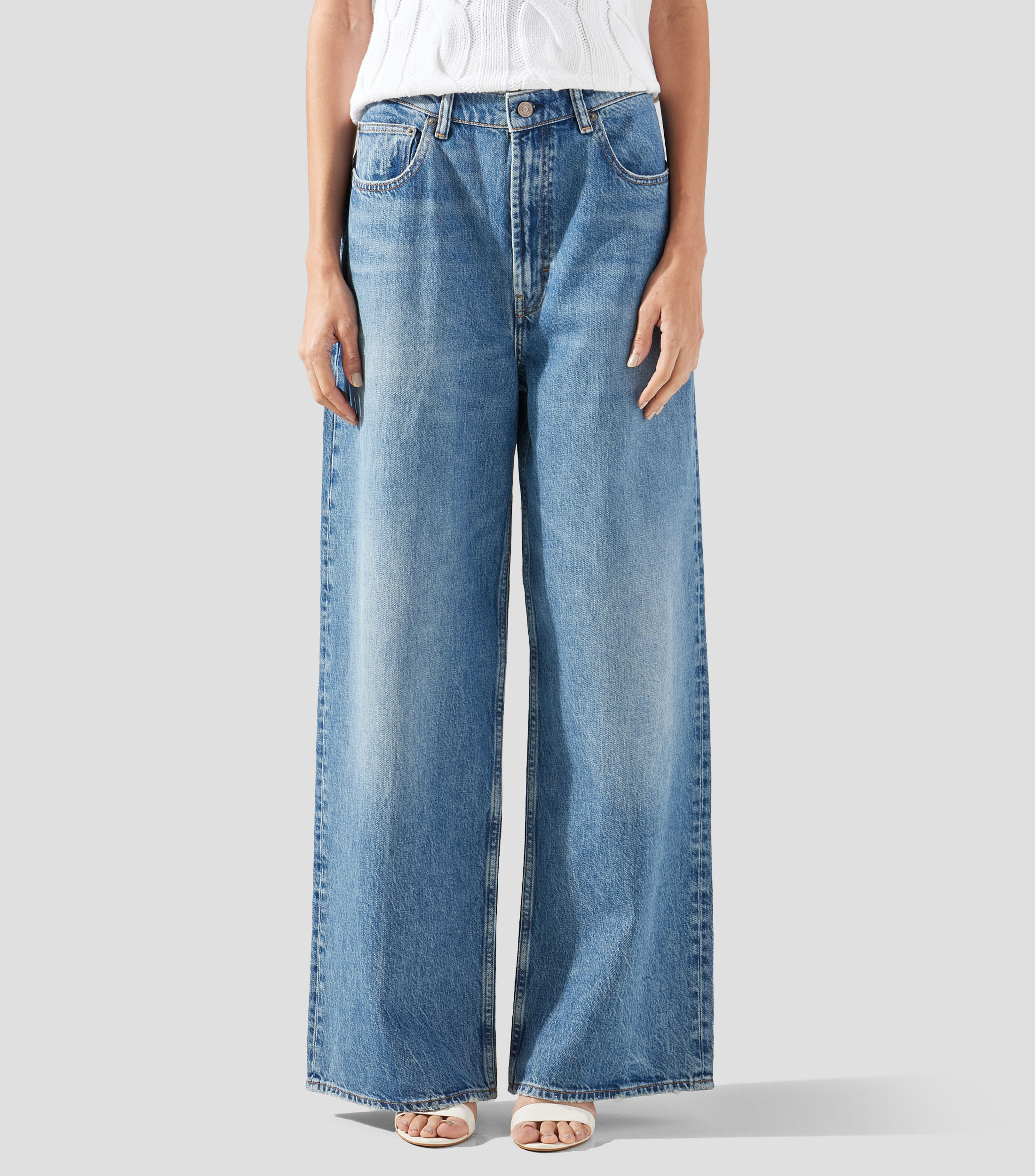 Jeans Wideleg Mujer
