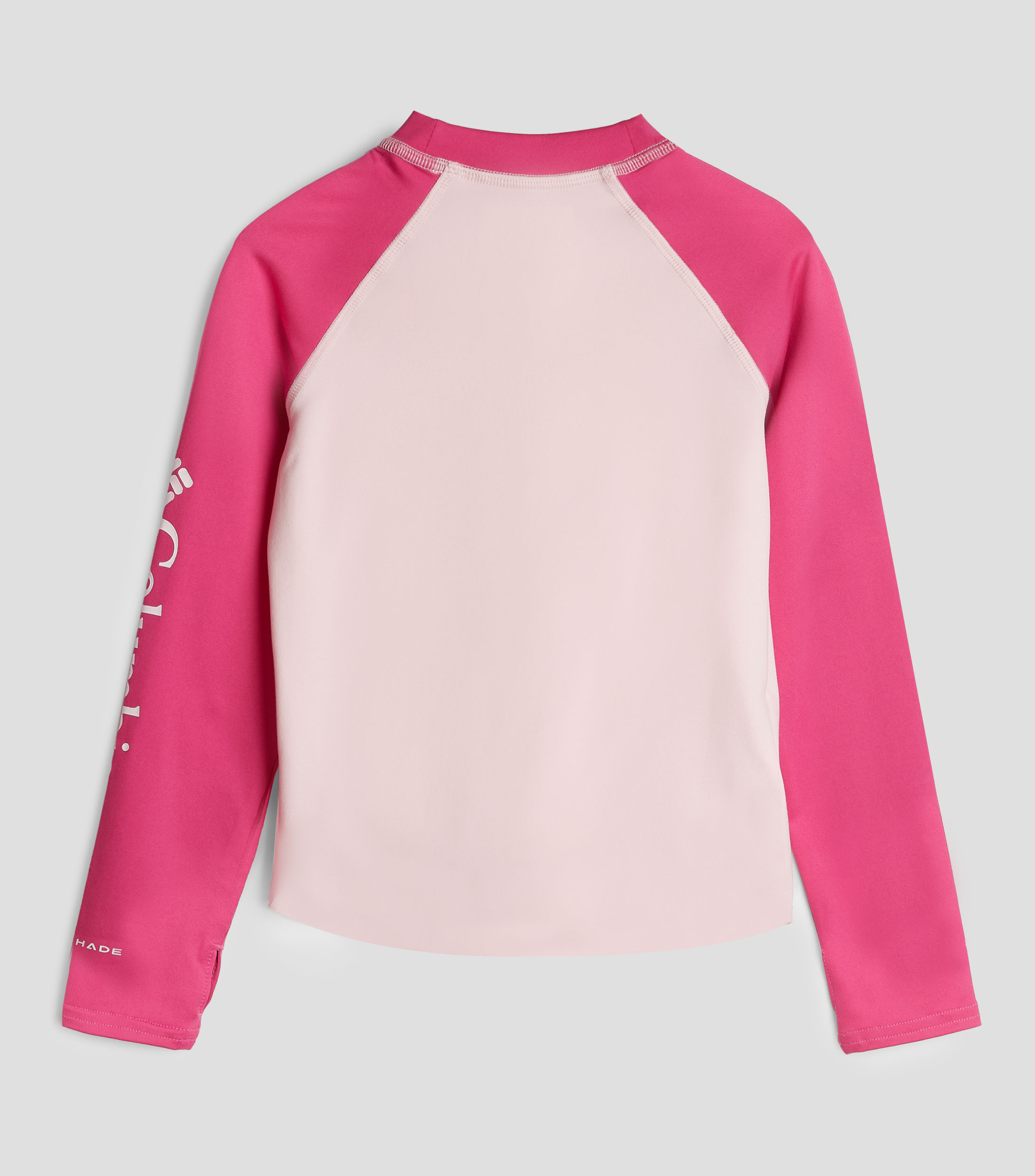 Playera cuello redondo manga larga Niña
