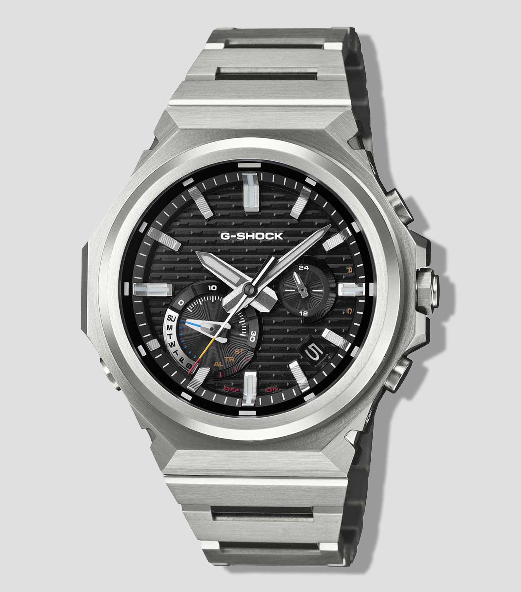 Reloj para hombre G-Shock GST-B1000D Casual Plateado