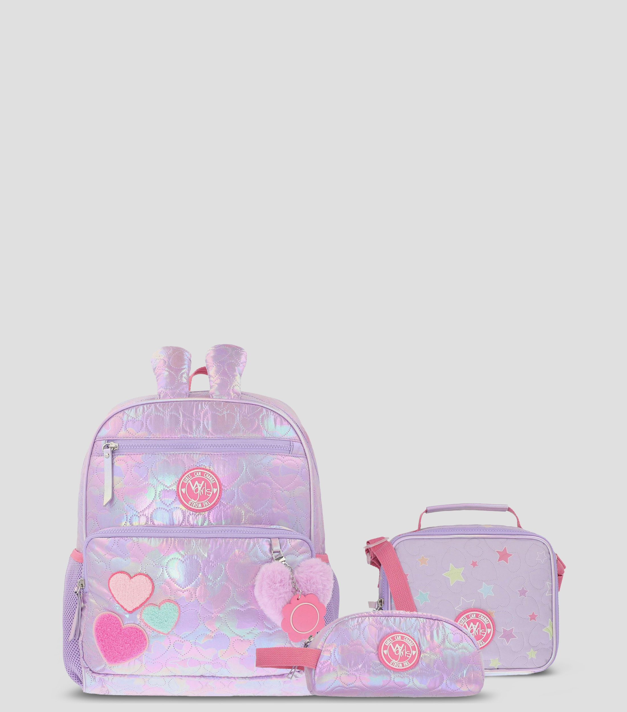 Set de Mochila Escolar Niña