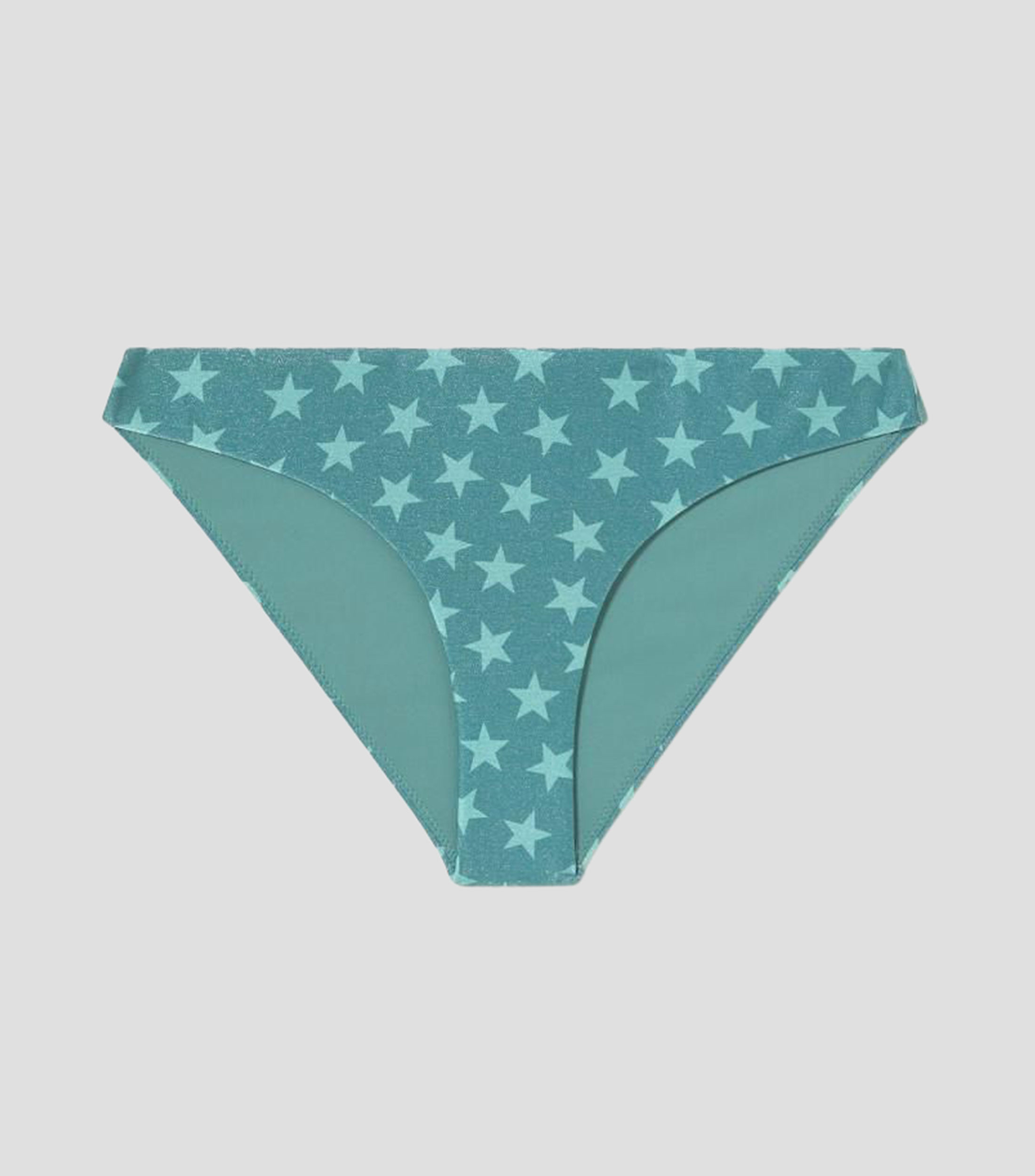 Bikini Bottom Star estampado Mujer