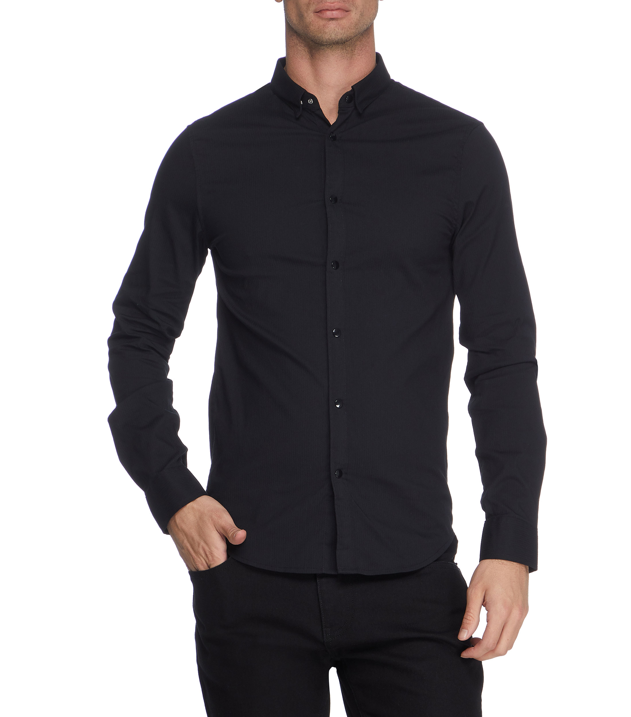 Camisa de vestir armani para hombre cheap