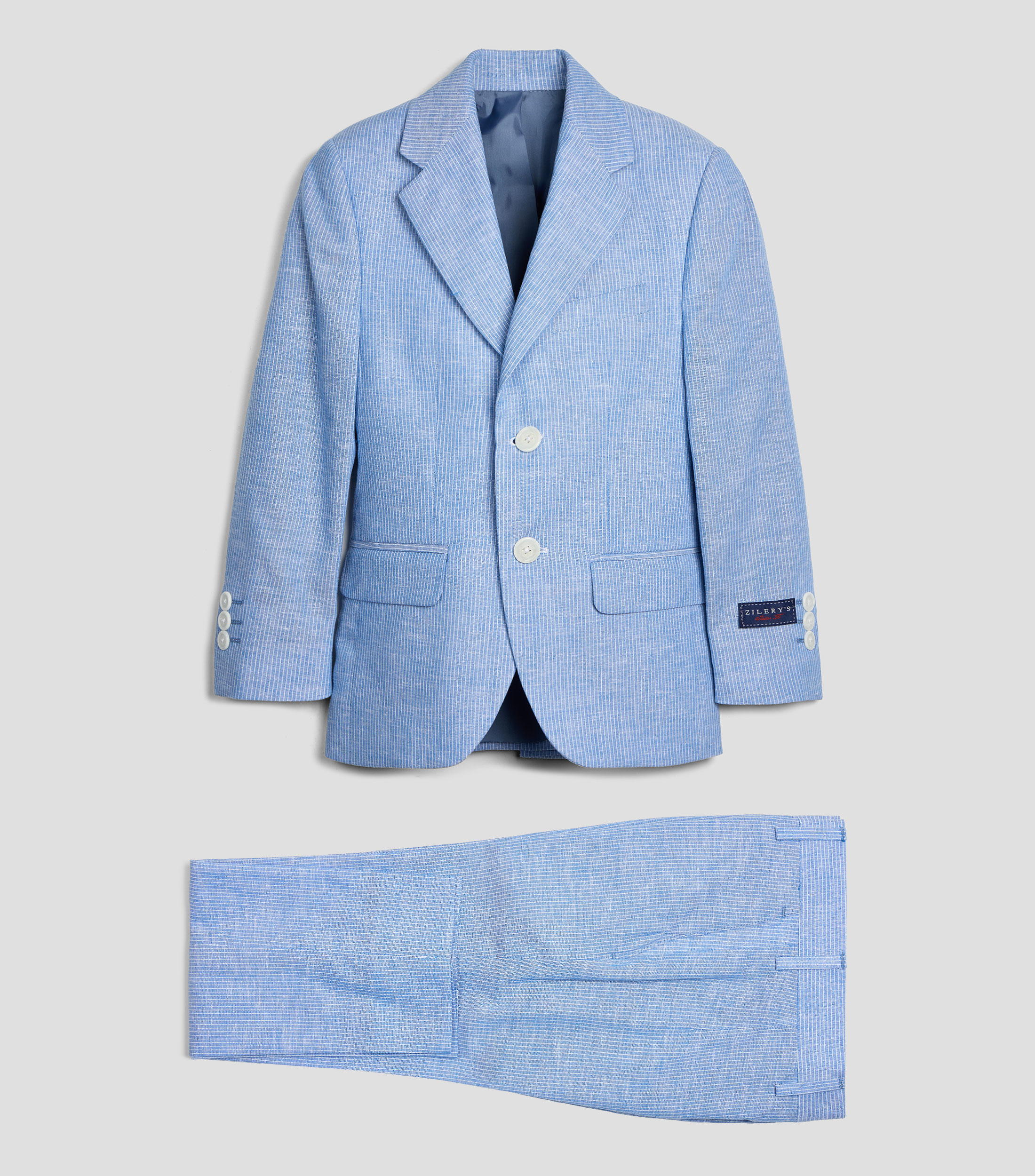 Traje corte recto con líneas Niño