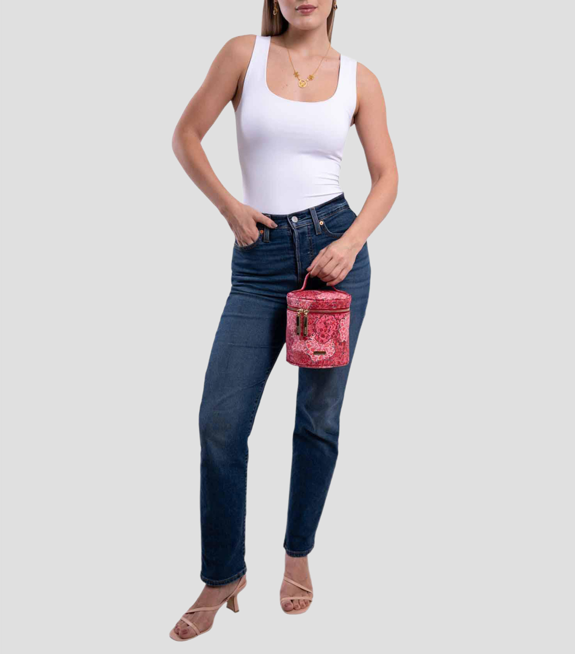 Cosmetiquera estampada Mujer