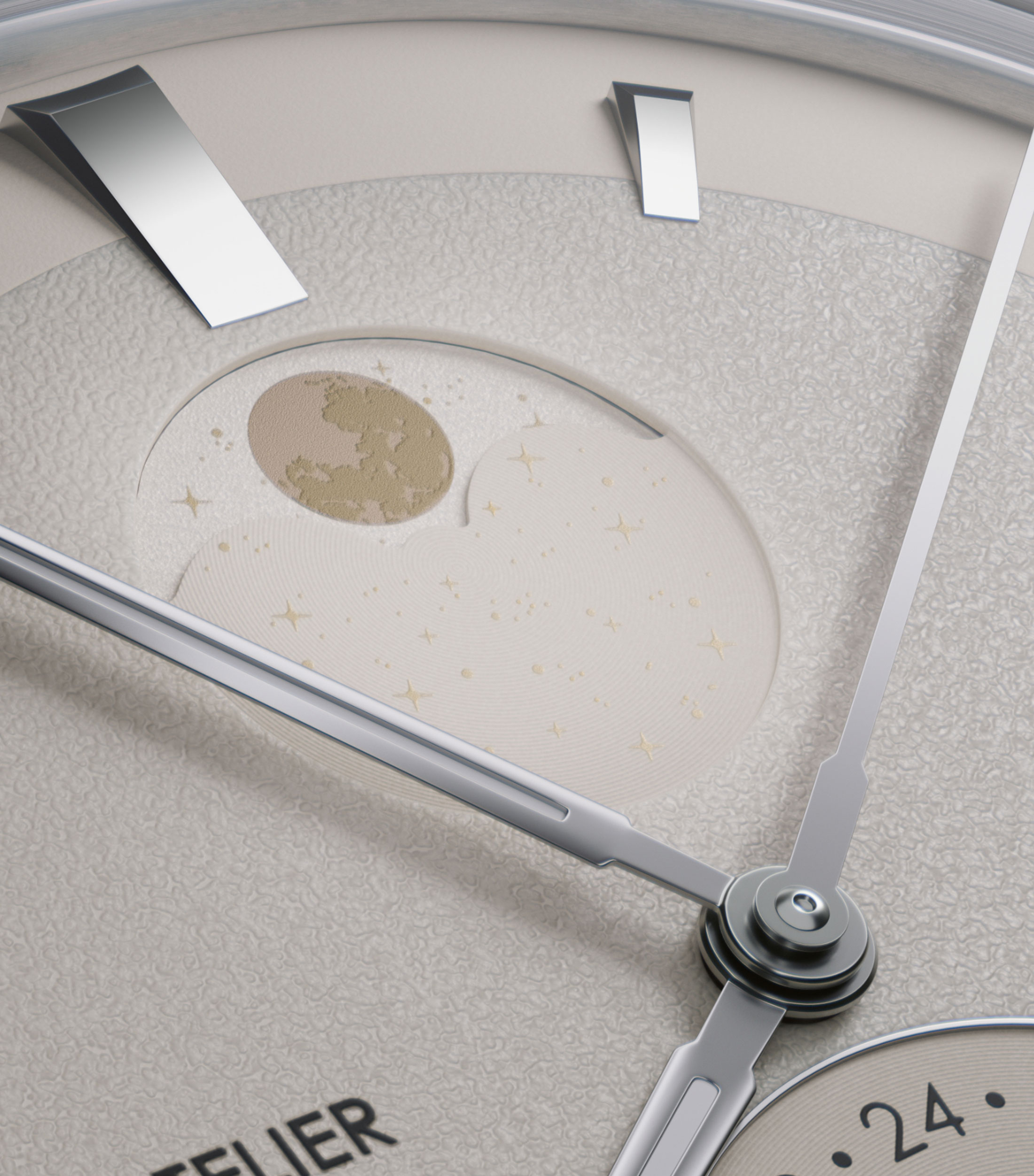 Reloj para Hombre Artelier Complication casual, plateado