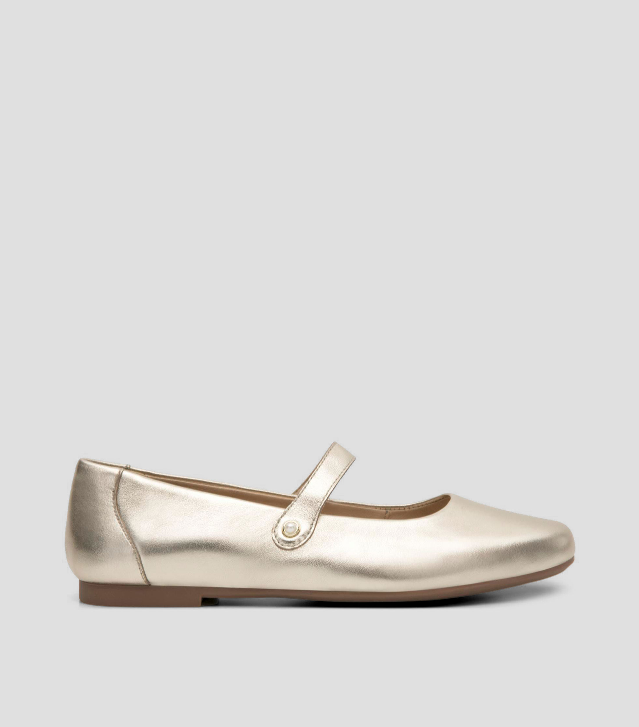 Flats Atessa en piel con cinta Mujer
