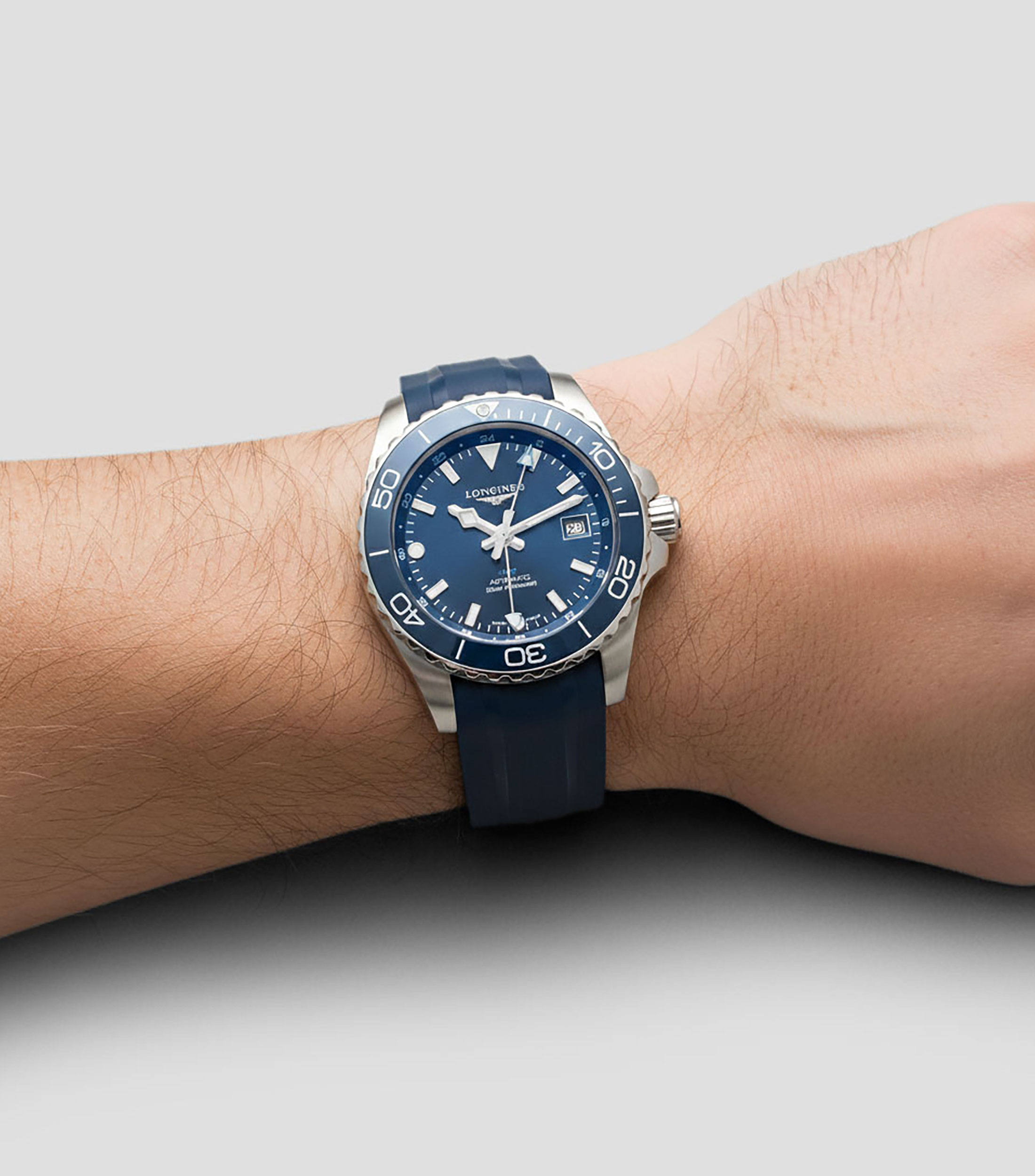 Reloj para Hombre Hydroconquest deportivo, plateado