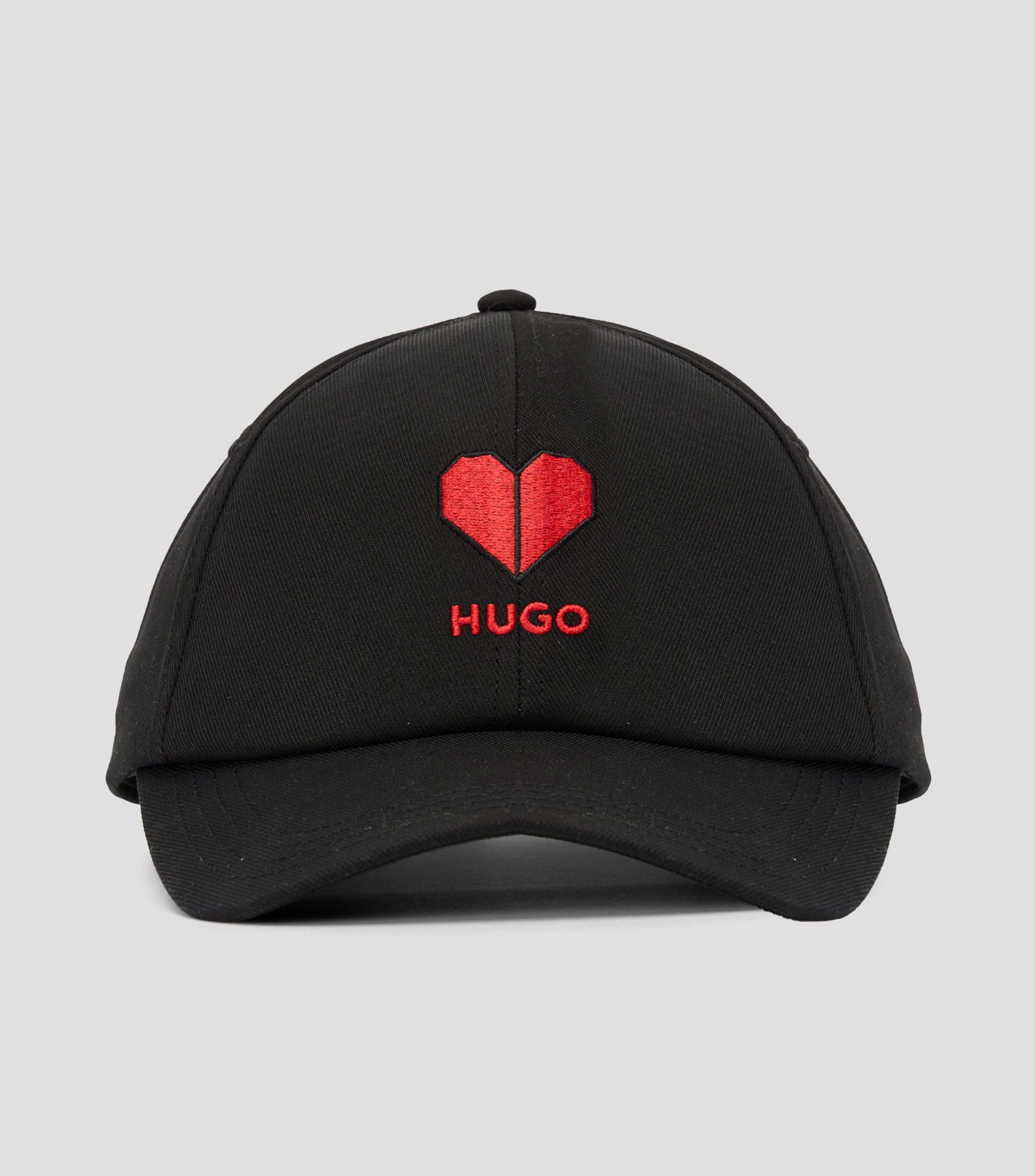 Gorra lisa con logotipo Hombre