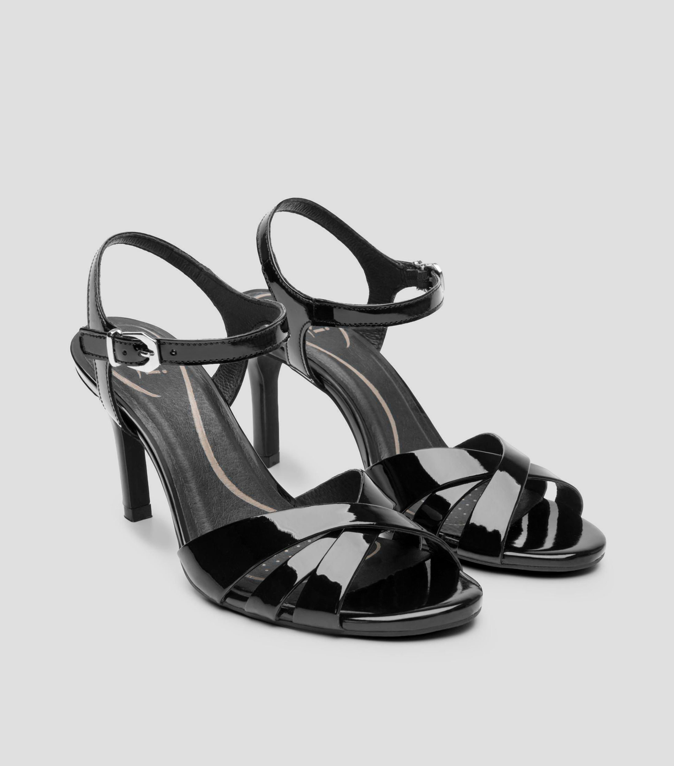 Sandalias con tacón alto de aguja Nicolett Mujer