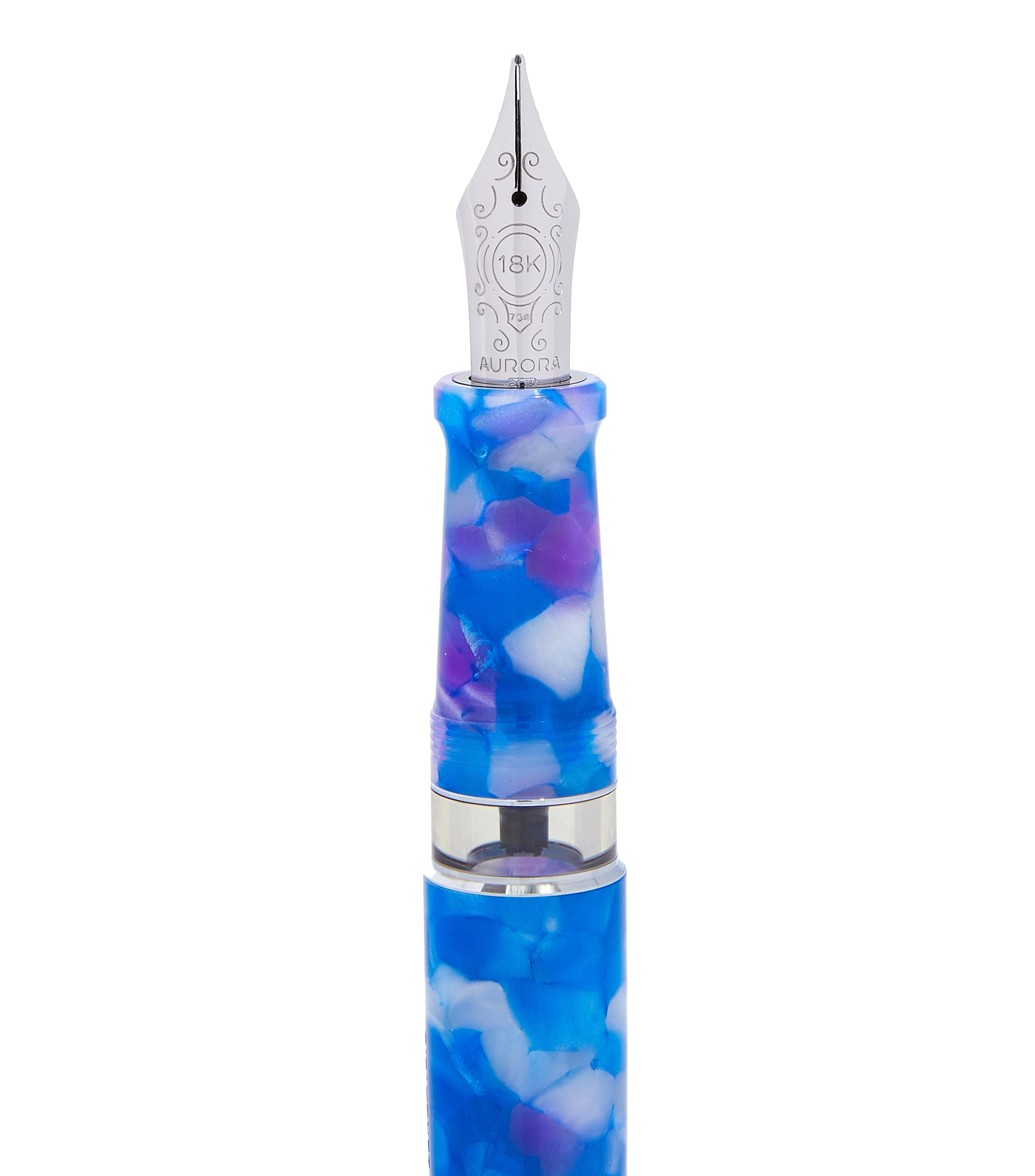Pluma Fuente Caleidoscopio Luce Auroloide Blue