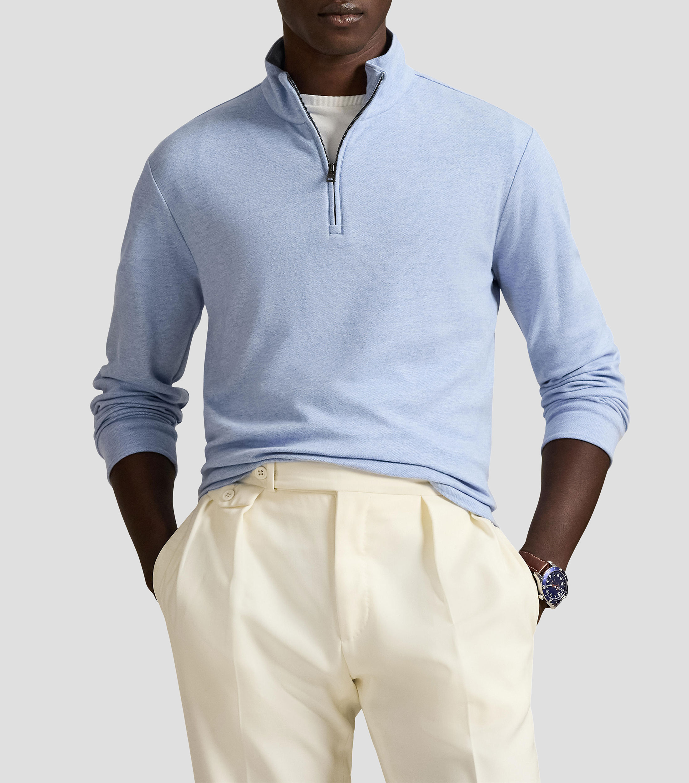 Suéter cuello alto Hombre
