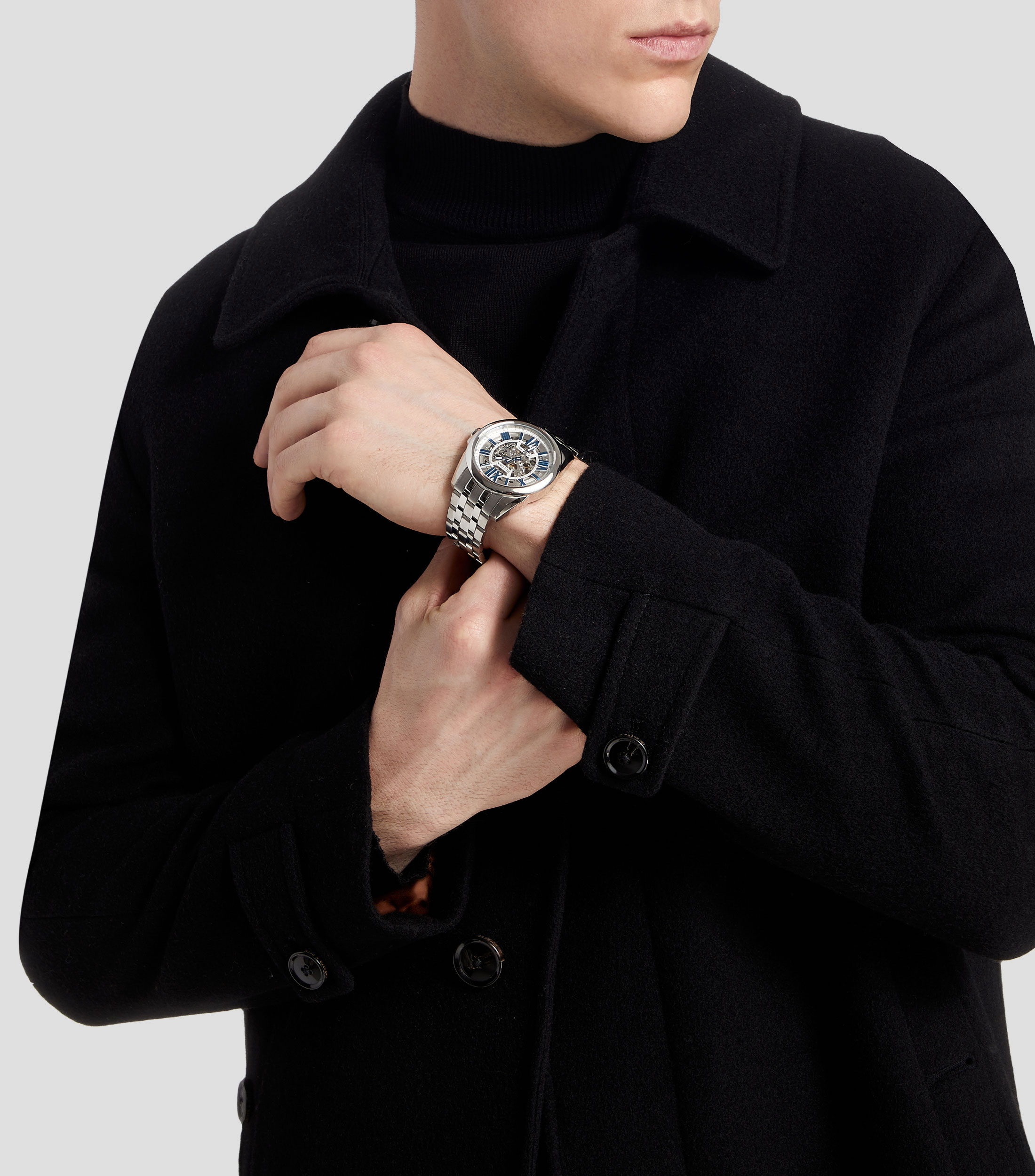 Reloj para Hombre Sutton De vestir, Plata