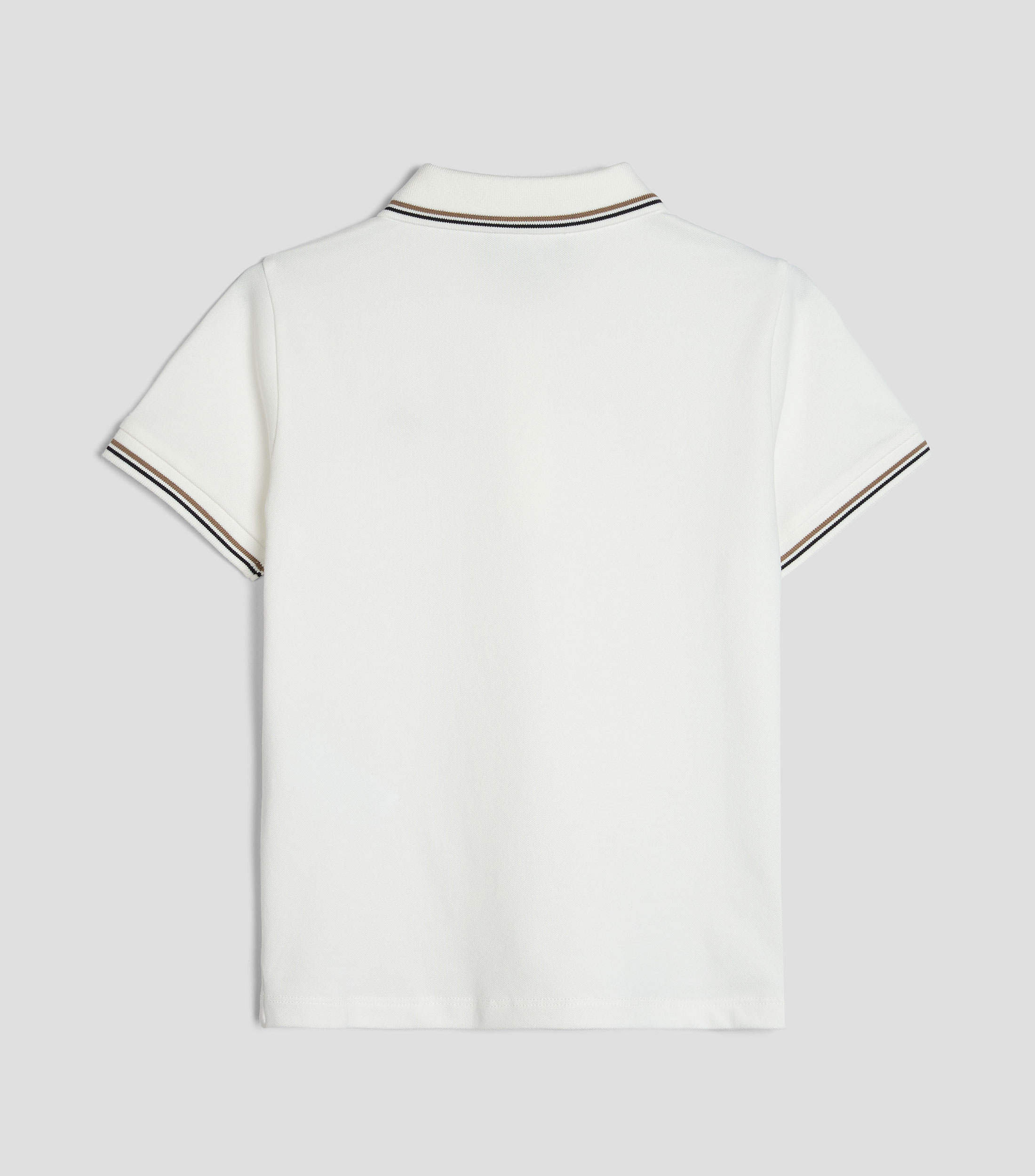 Playera tipo polo manga corta lisa Niño