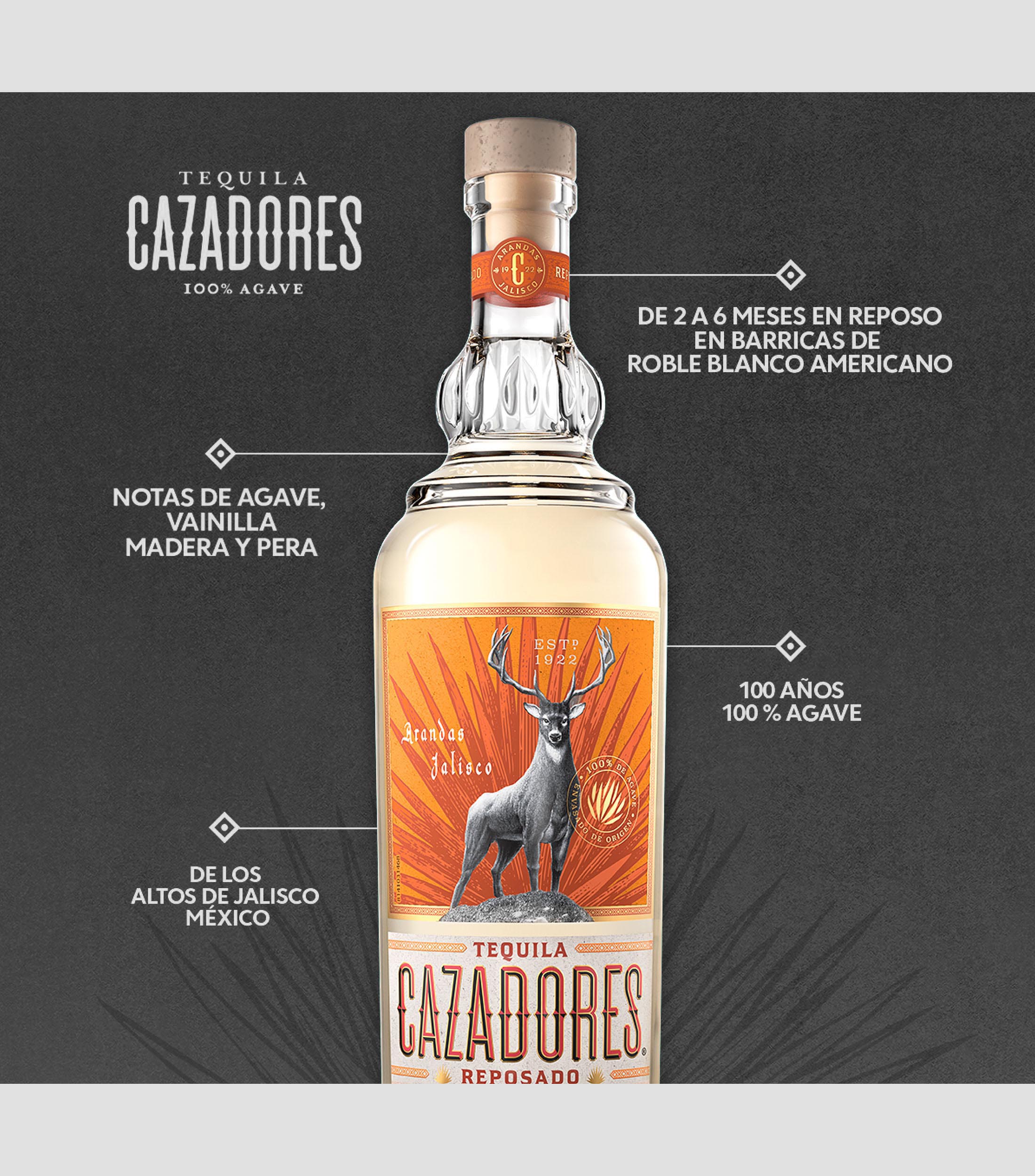 Tequila Reposado, 700 ml