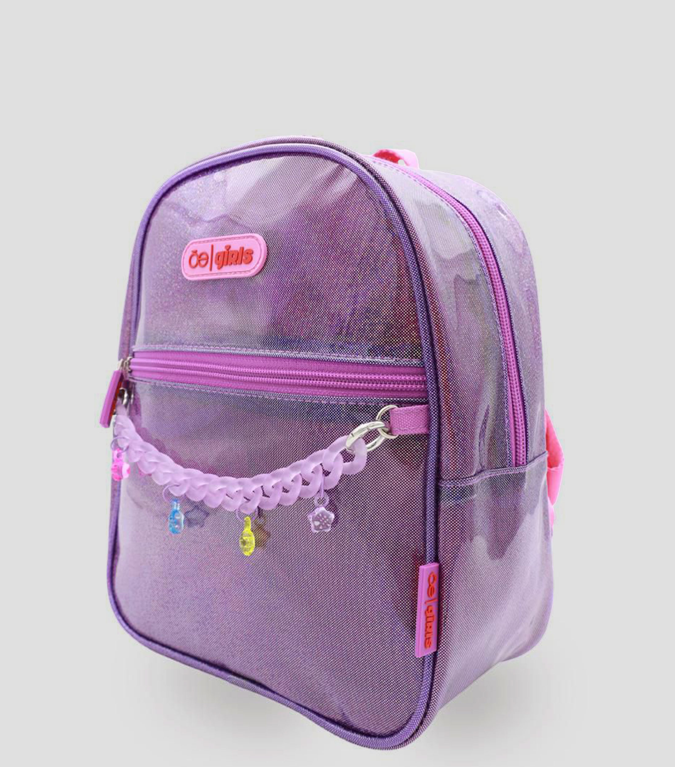 Bolsa Backpack Lila estampada Niña