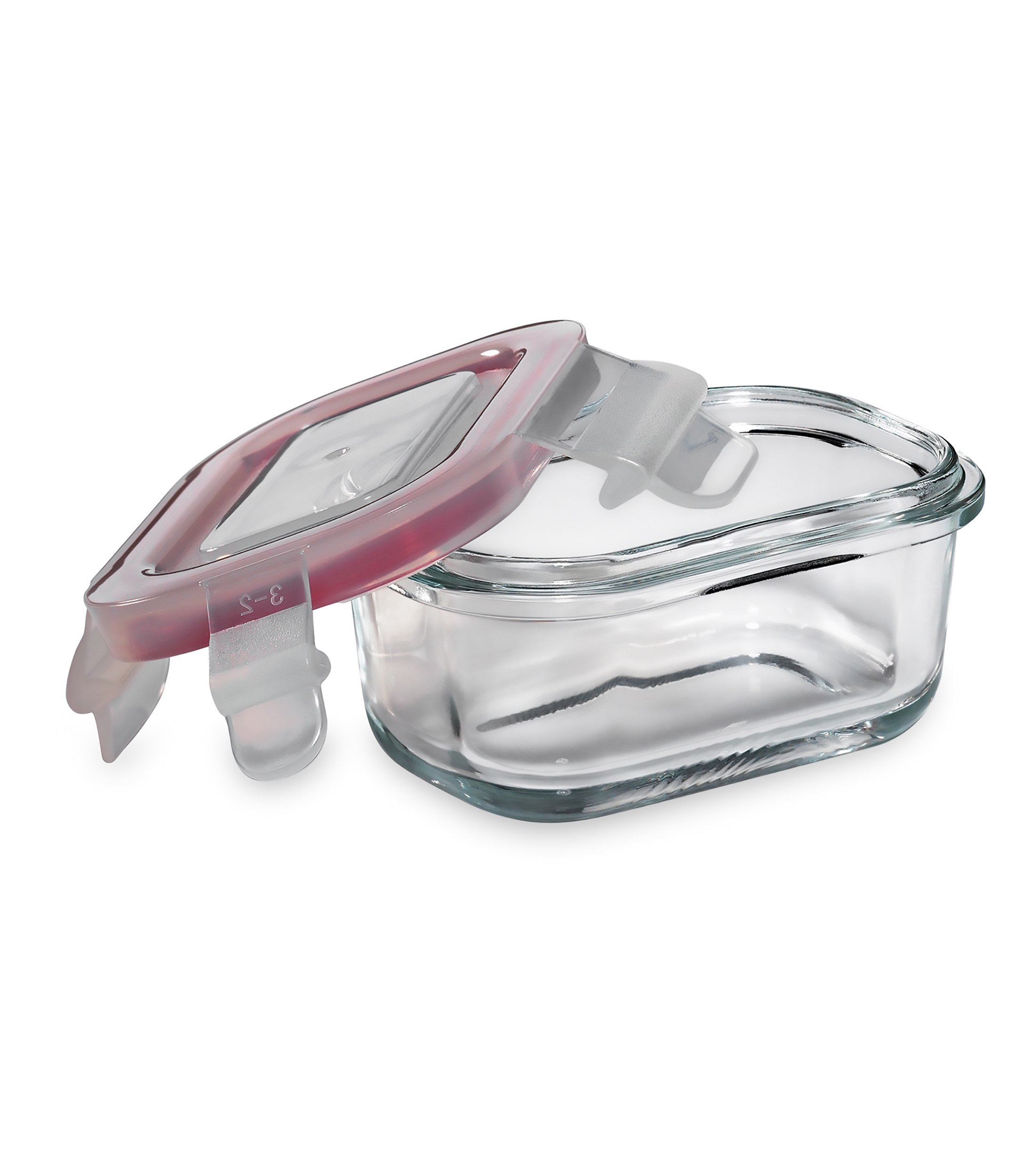 Contenedor Rectangular transparente