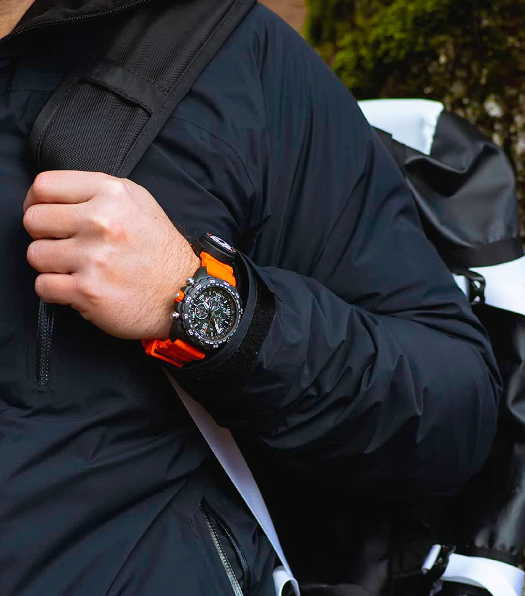 Reloj para Hombre Bear Grylls Survival deportivo naranja