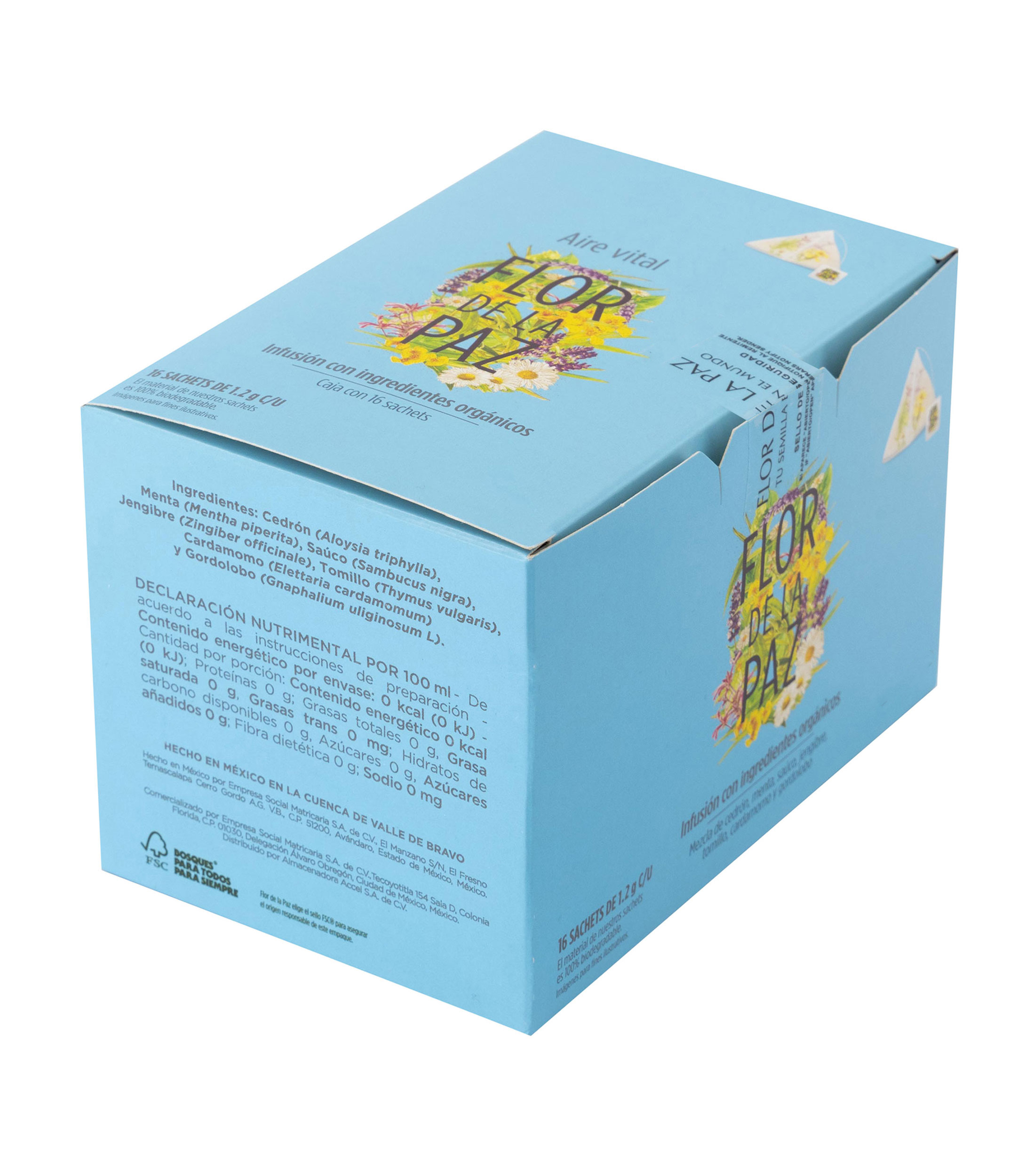 Te organico Aire Vital Sachet, 19.2 g