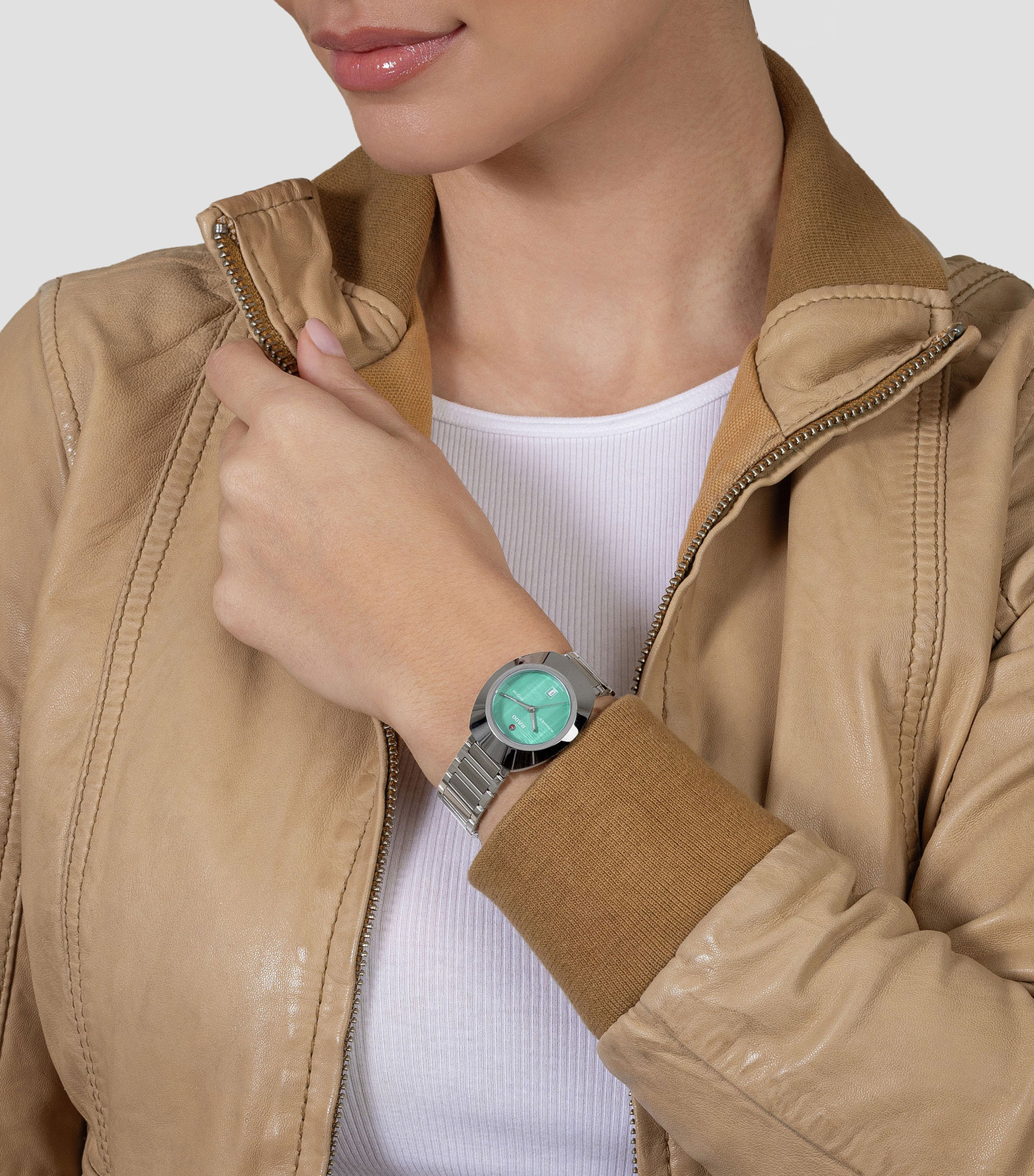 Reloj para Mujer Original Ceramos casual turquesa