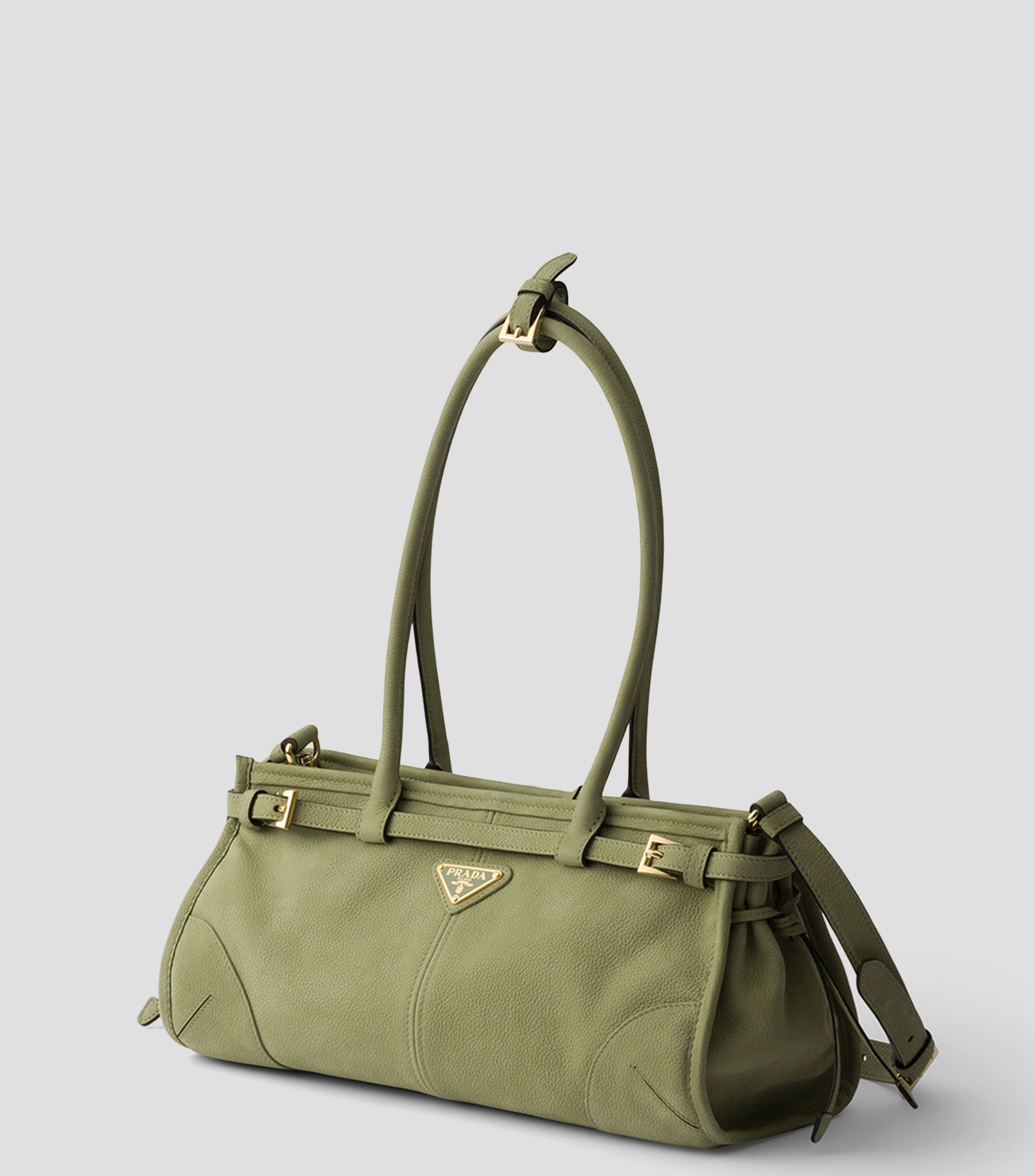 Bolsa Tote Verde en Piel Bonnie, Mujer