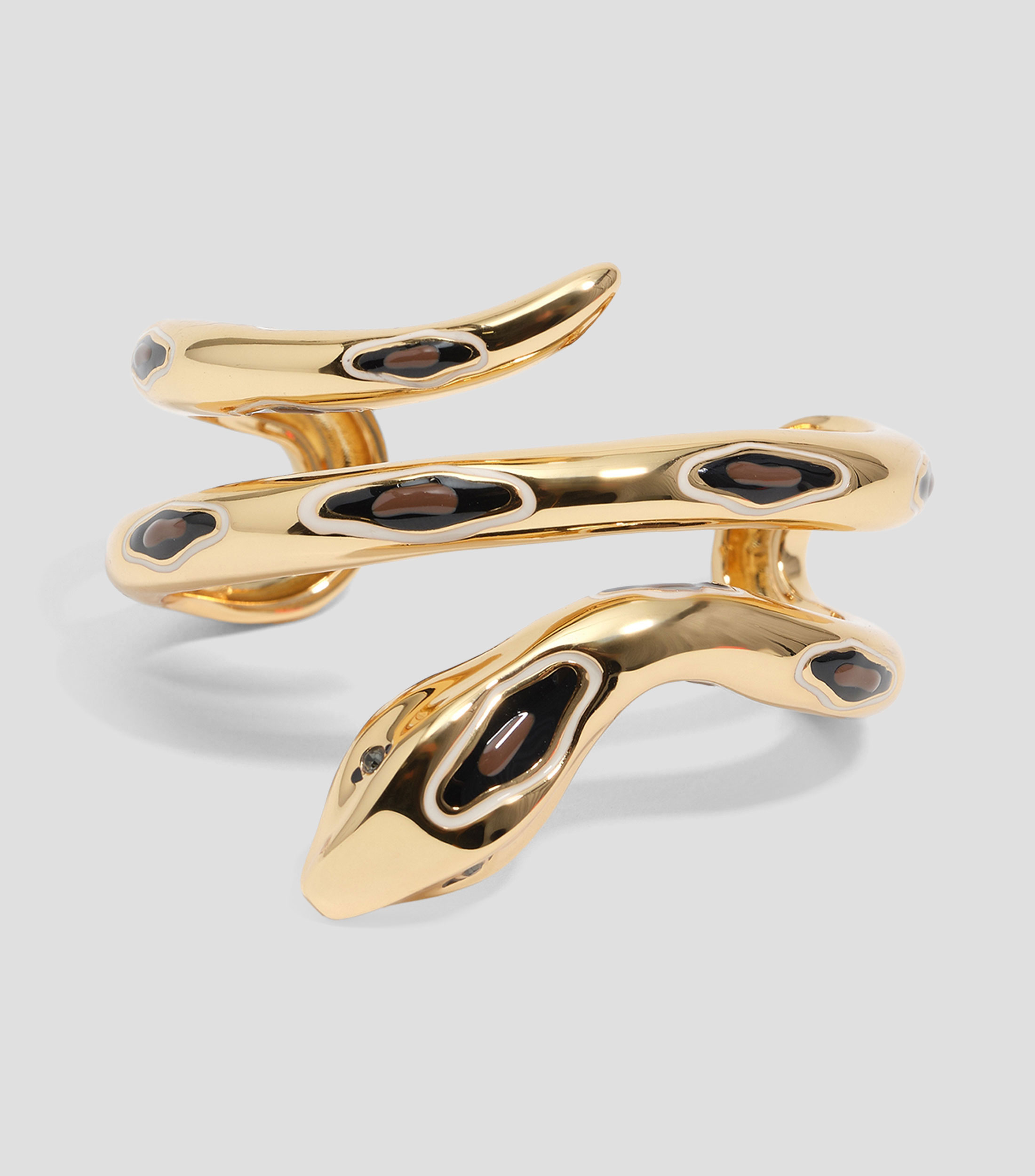 Pulsera rígida forma de serpiente Mujer