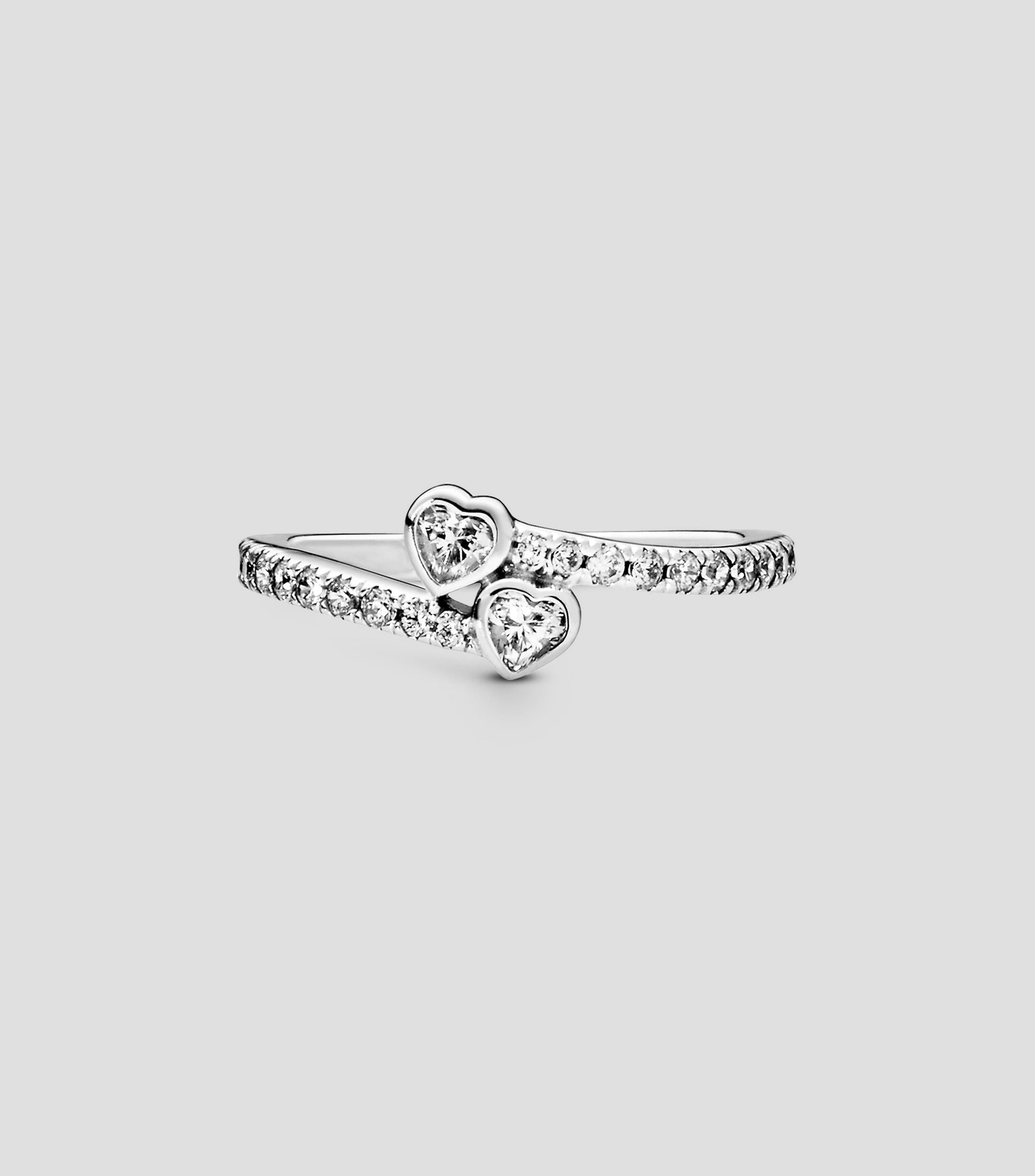 Anillo en plata Forever Hearts Mujer