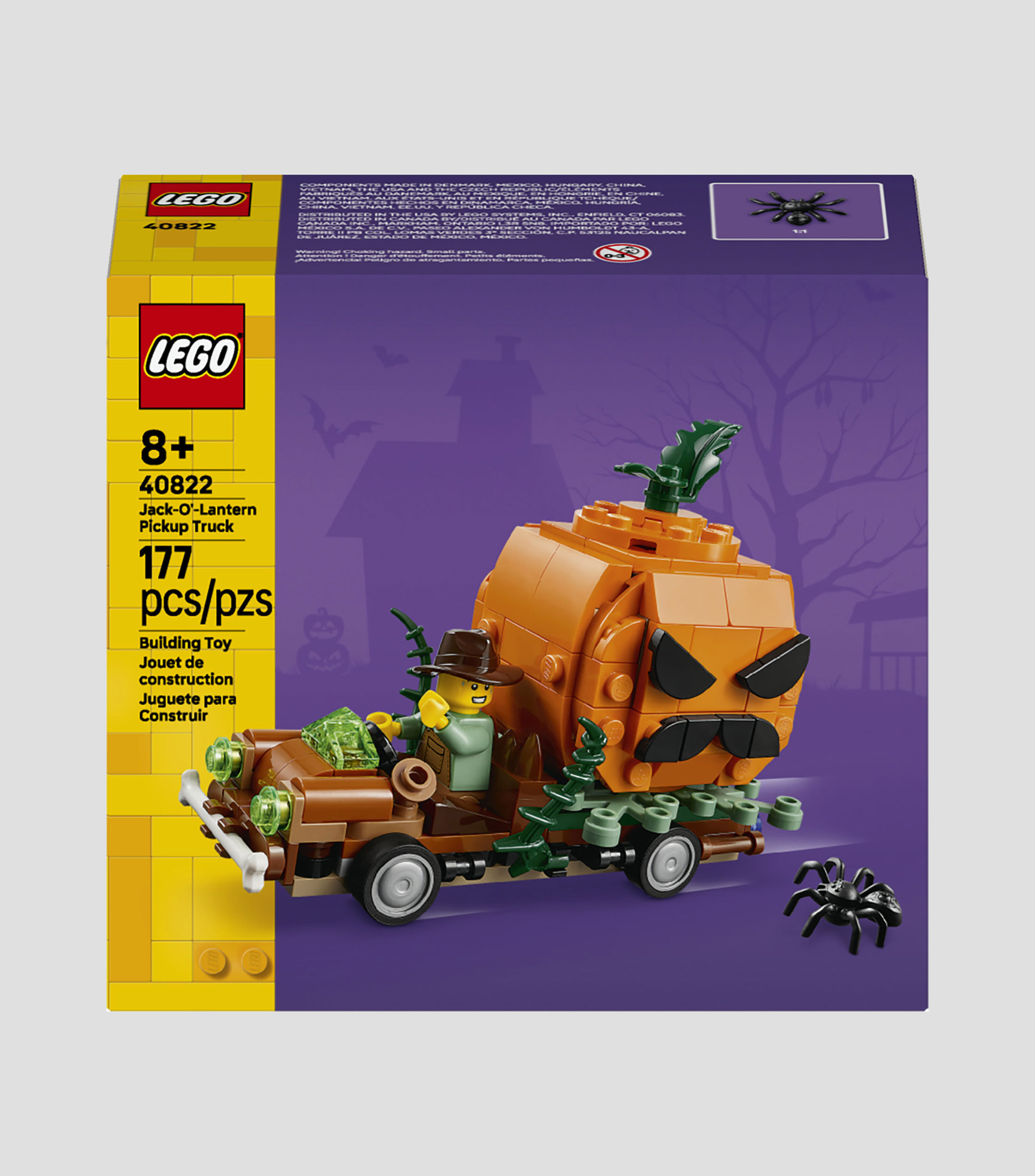Lego Iconic Camioneta Calabaza 40822