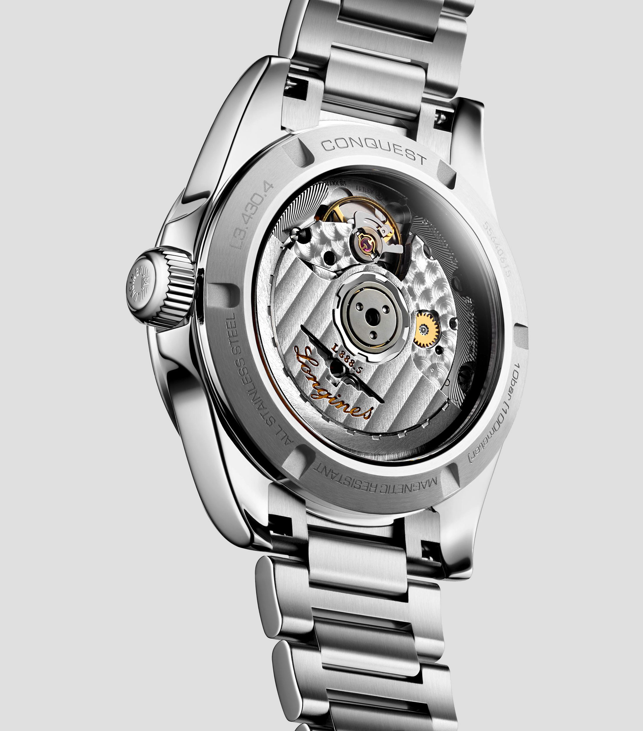 Reloj para Mujer Conquest casual plateado