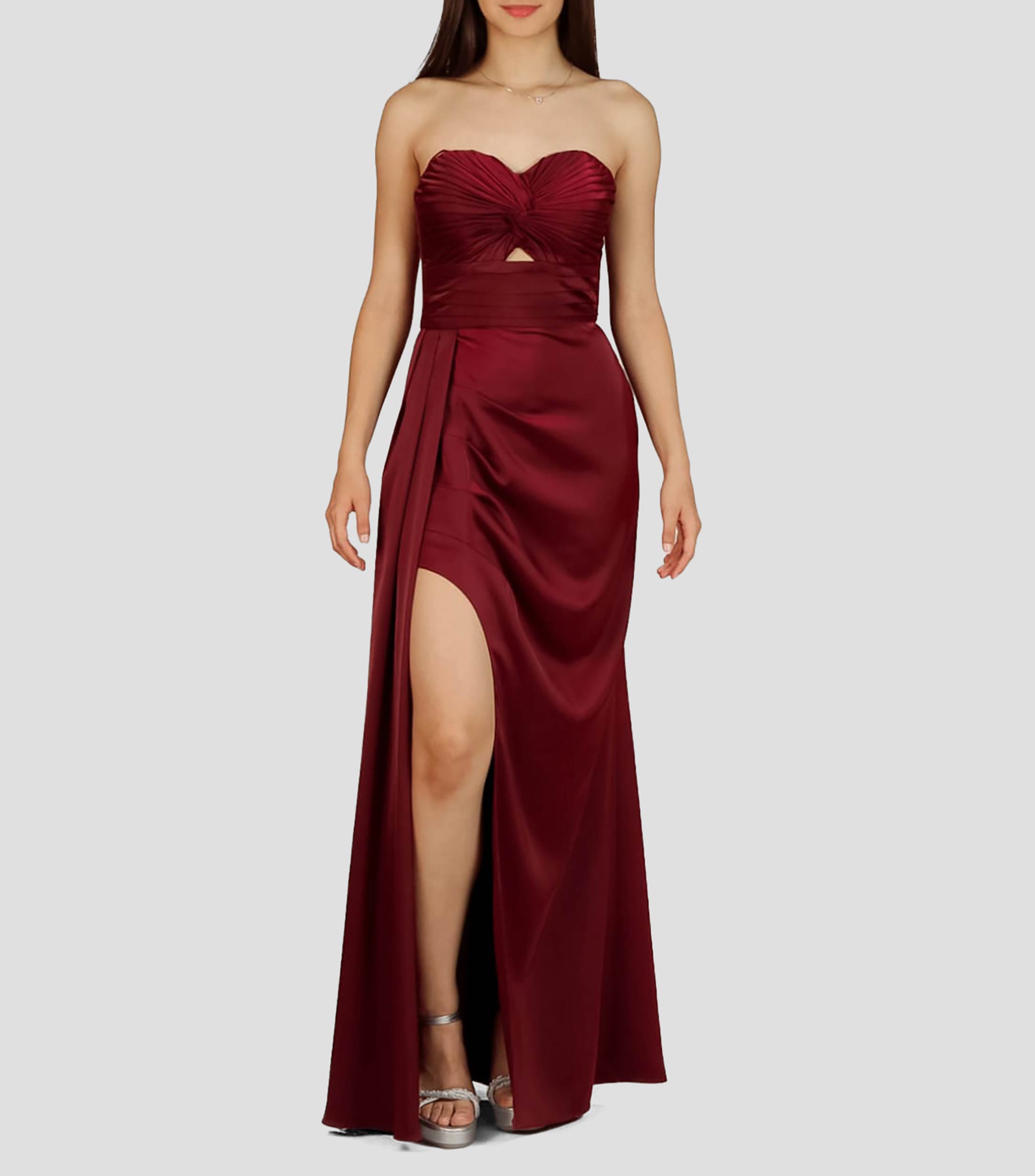 Vestido Largo liso Mujer