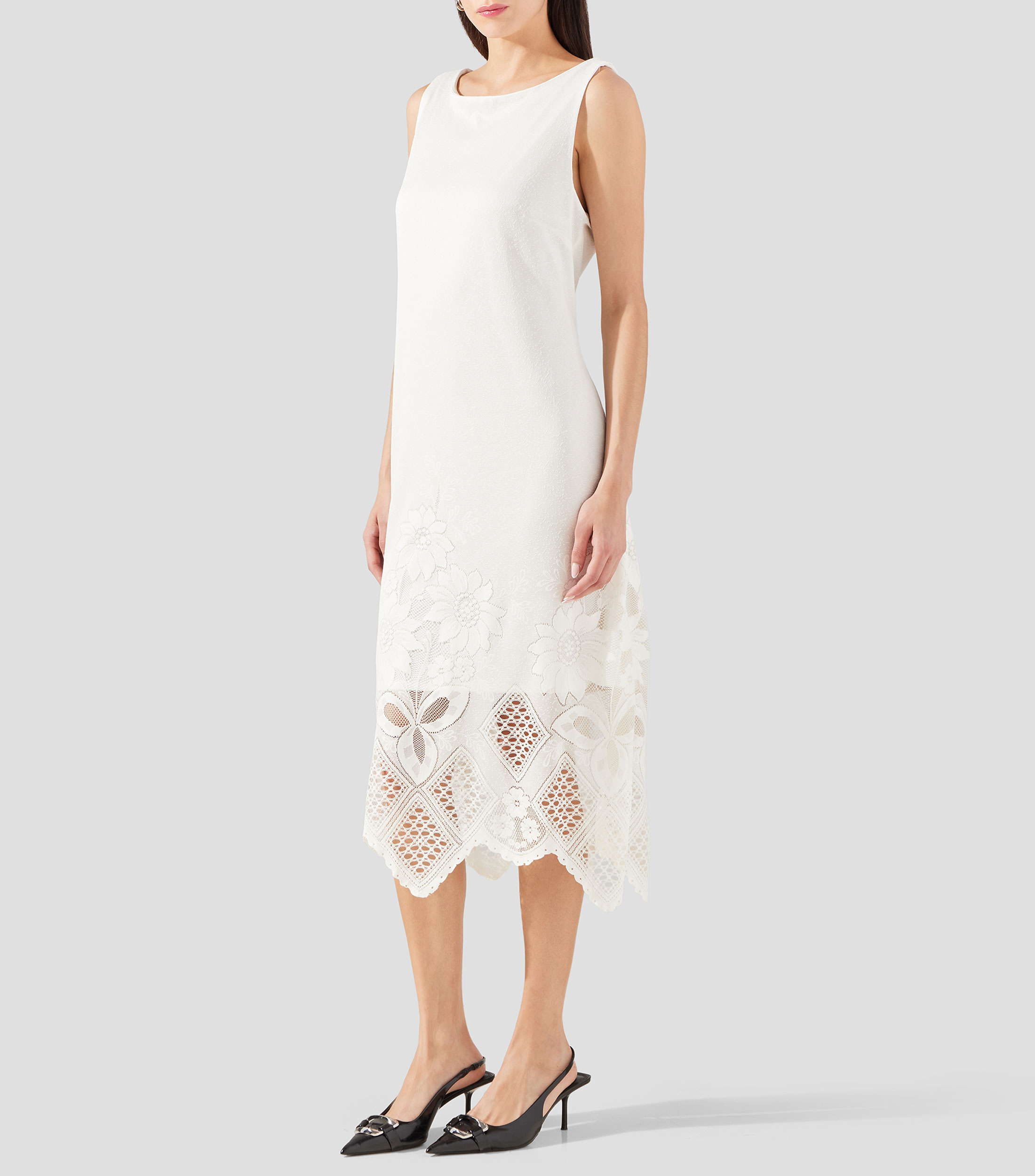 Vestido largo sólido Mujer