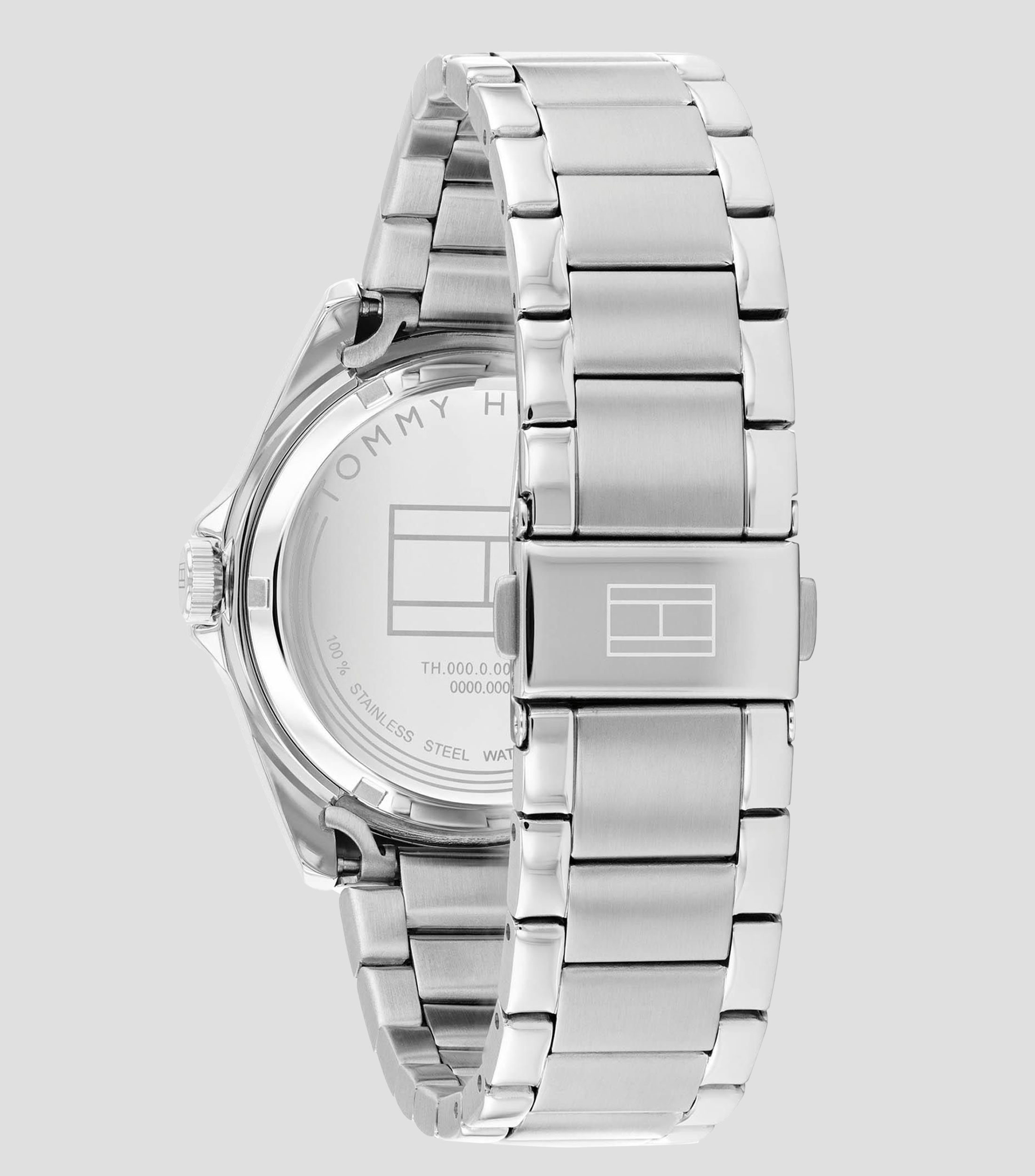 Reloj para Hombre Baker clásico plateado