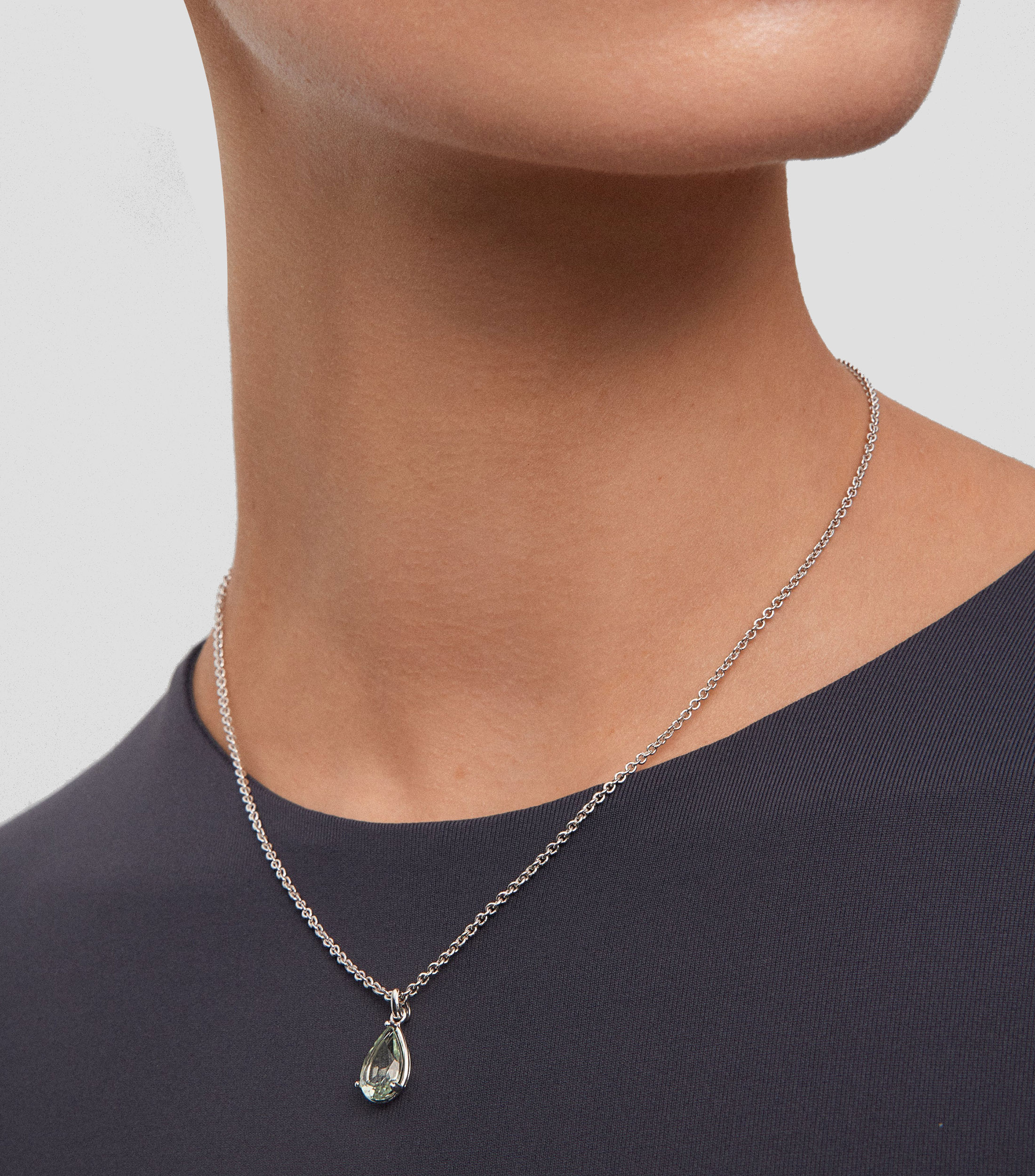 Collar en plata Mujer