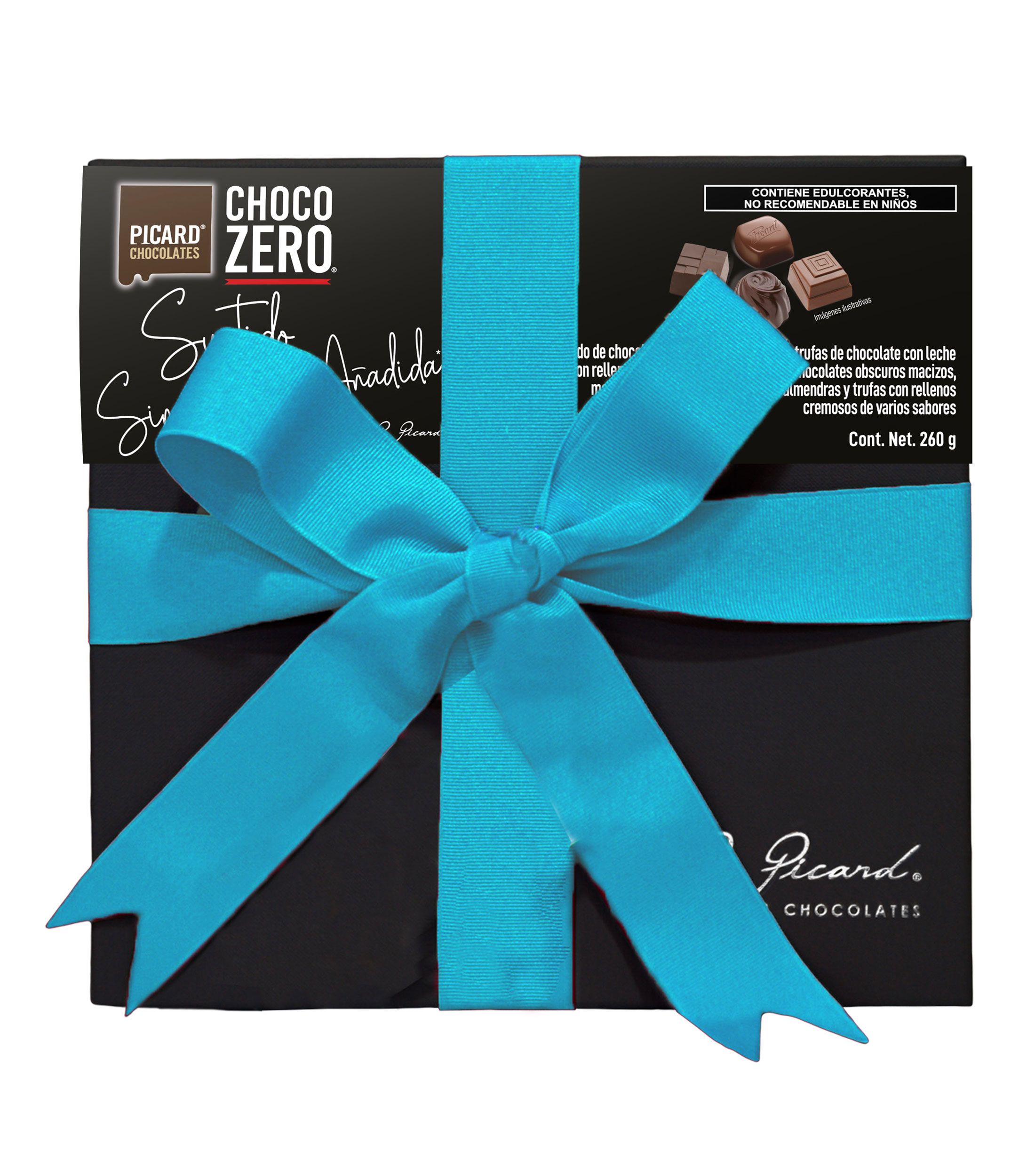 Estuche Rigido Chocolate Estuche Surtido Sin Azucar, 260 g