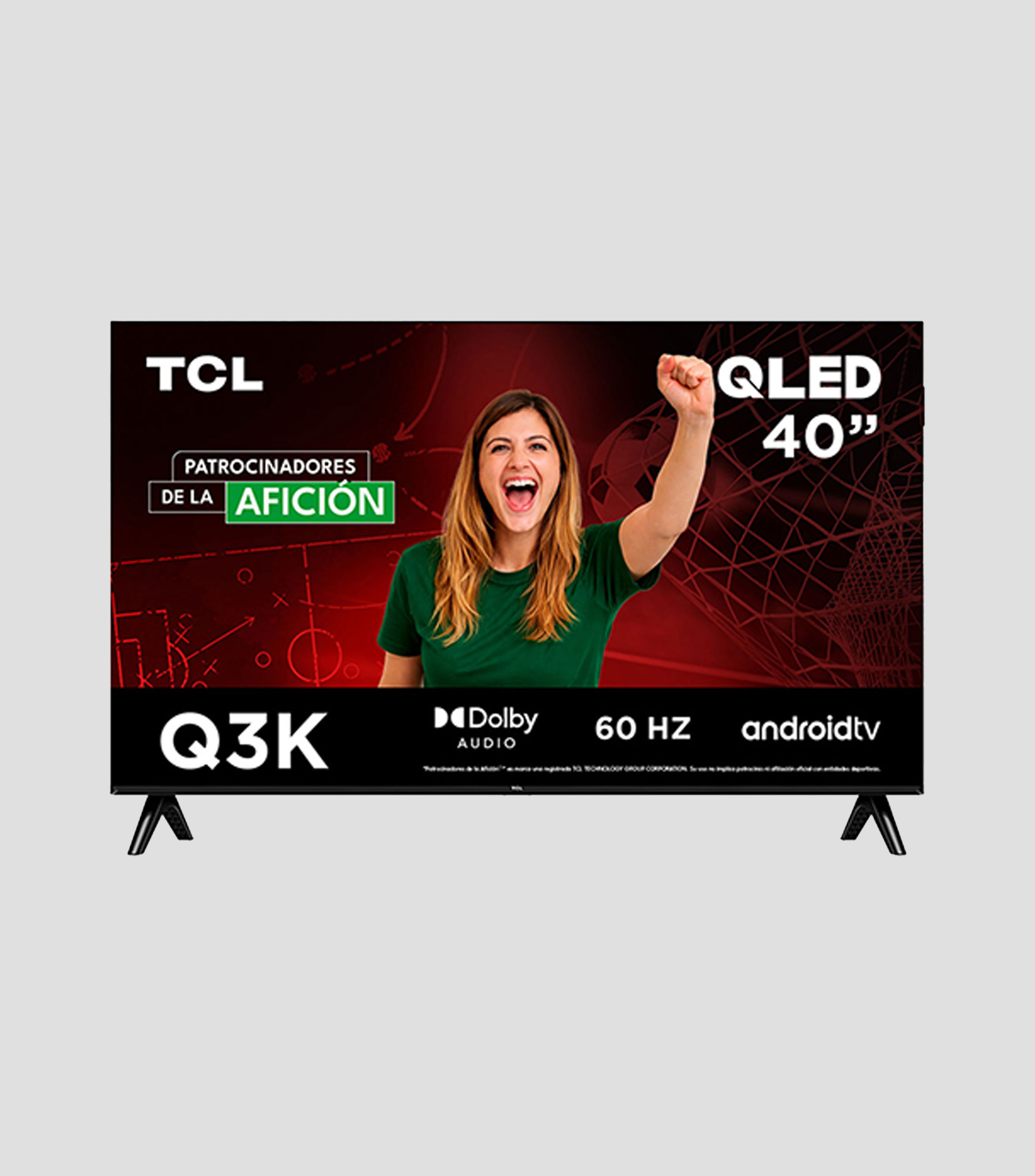 Pantalla 40 Pulgadas Plana LED Full HD Android TV 40Q3K