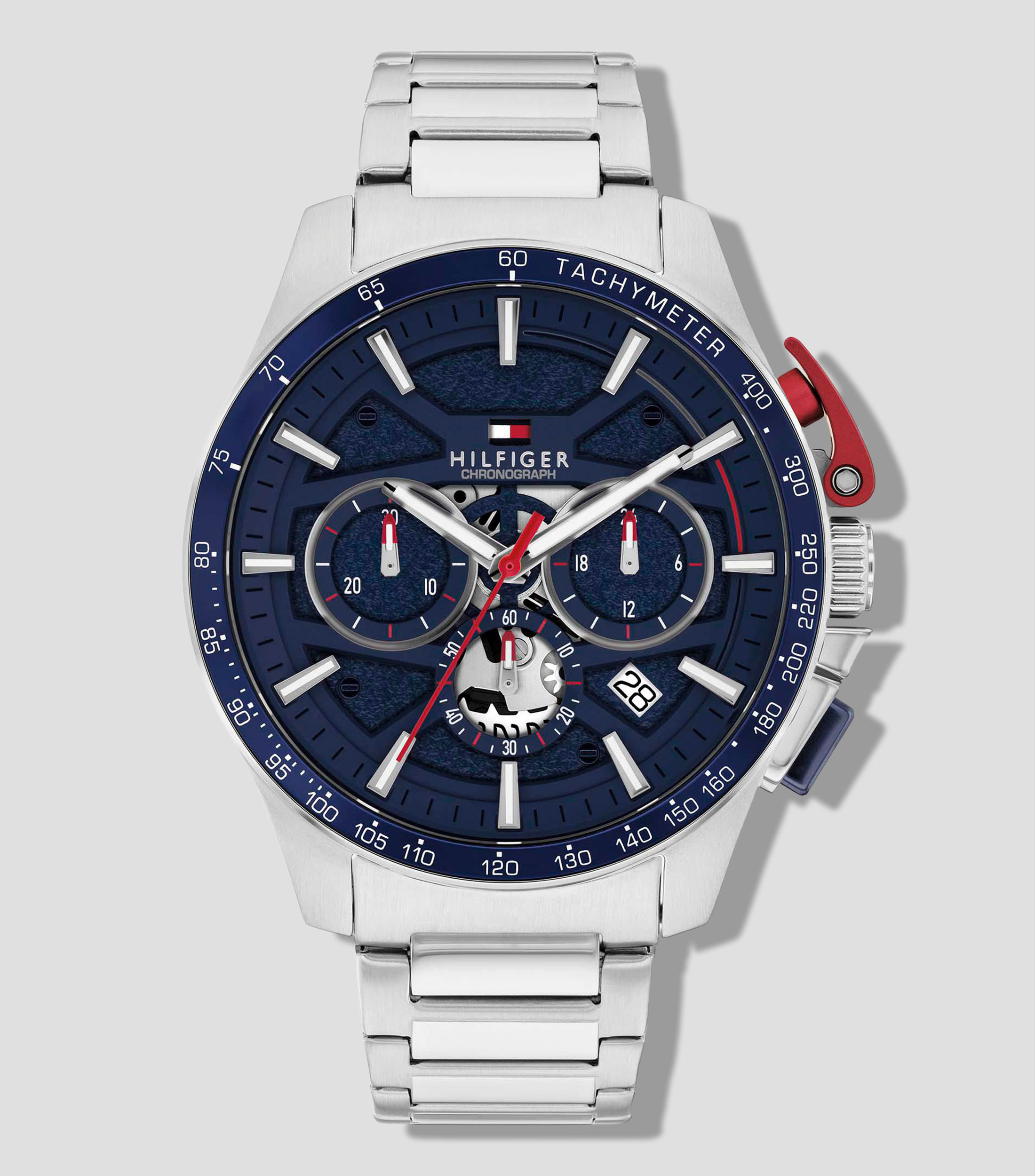 Reloj para Hombre Bank Deportivo Plateado