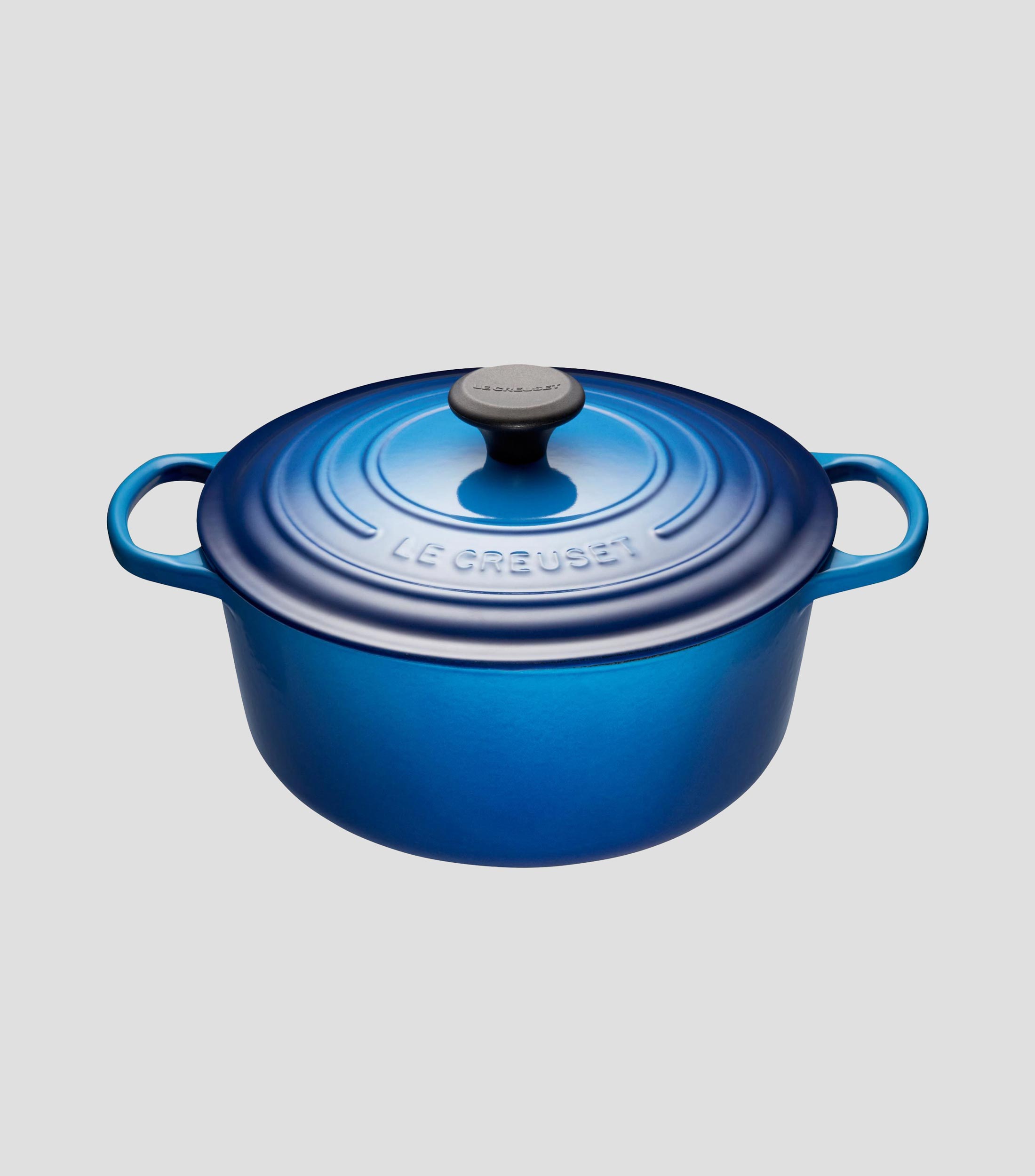 Cacerola en Hierro Colado Esmaltado 4.2 L Azul