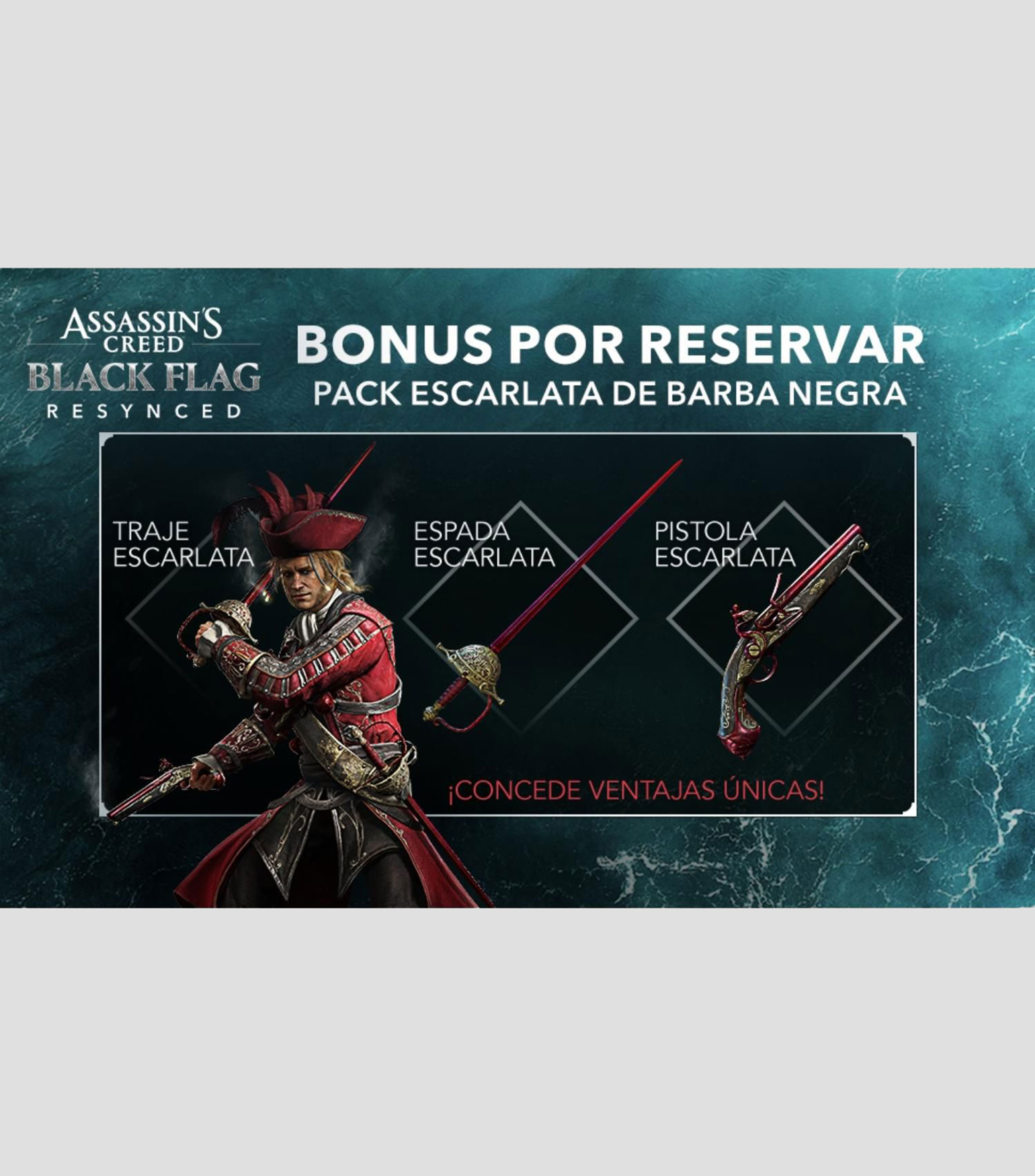 Assassins Creed Black Flag Resynced Steelbook PS5