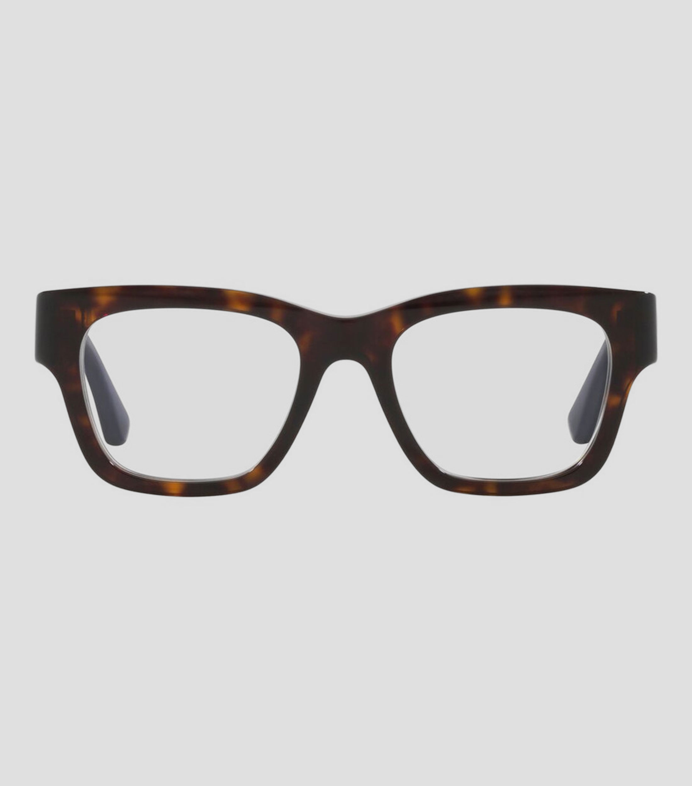 Lentes oftálmicos tipo rectangular multicolor Hombre