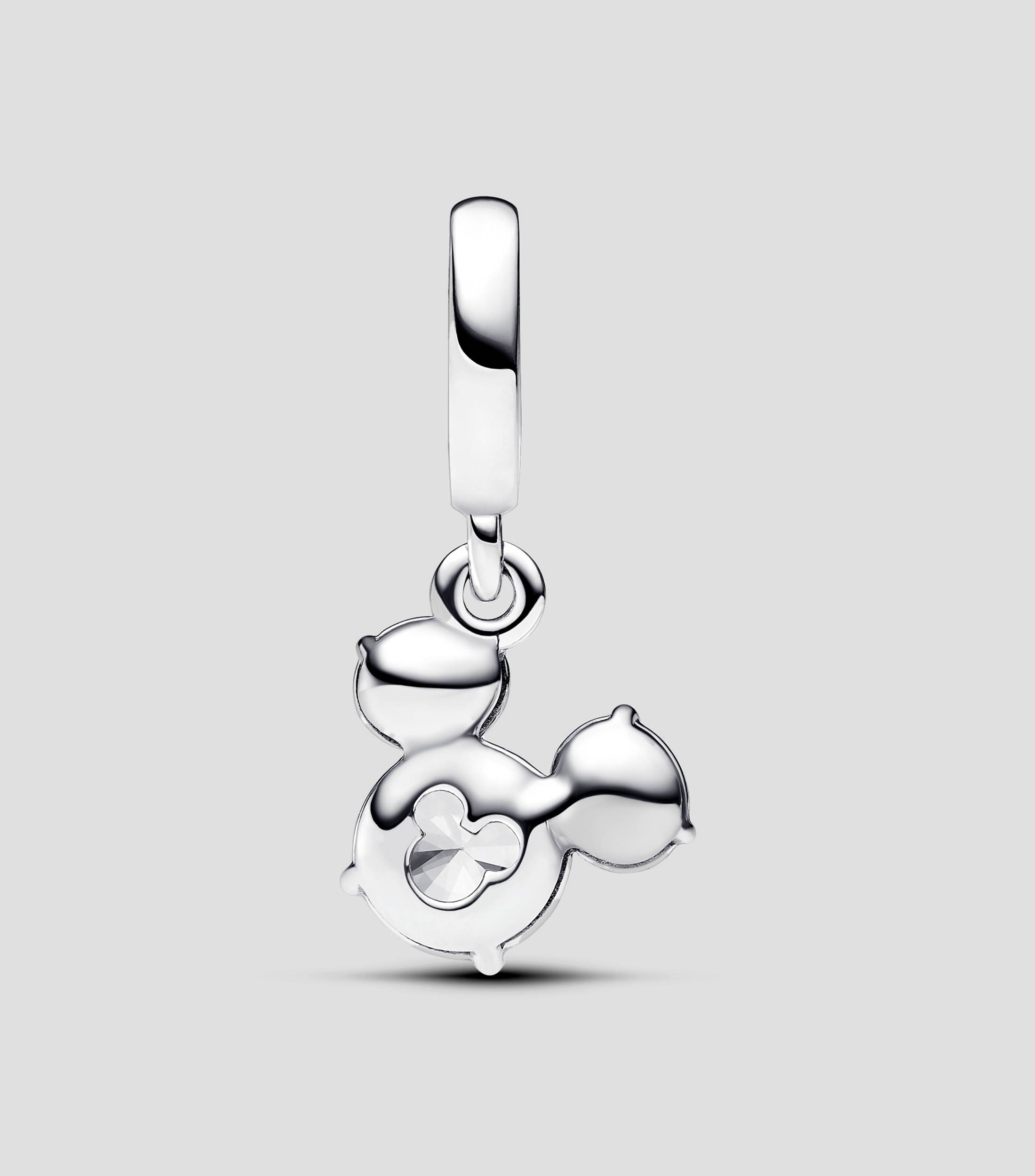 Charm en plata cabeza de Mickey Mouse Unisex